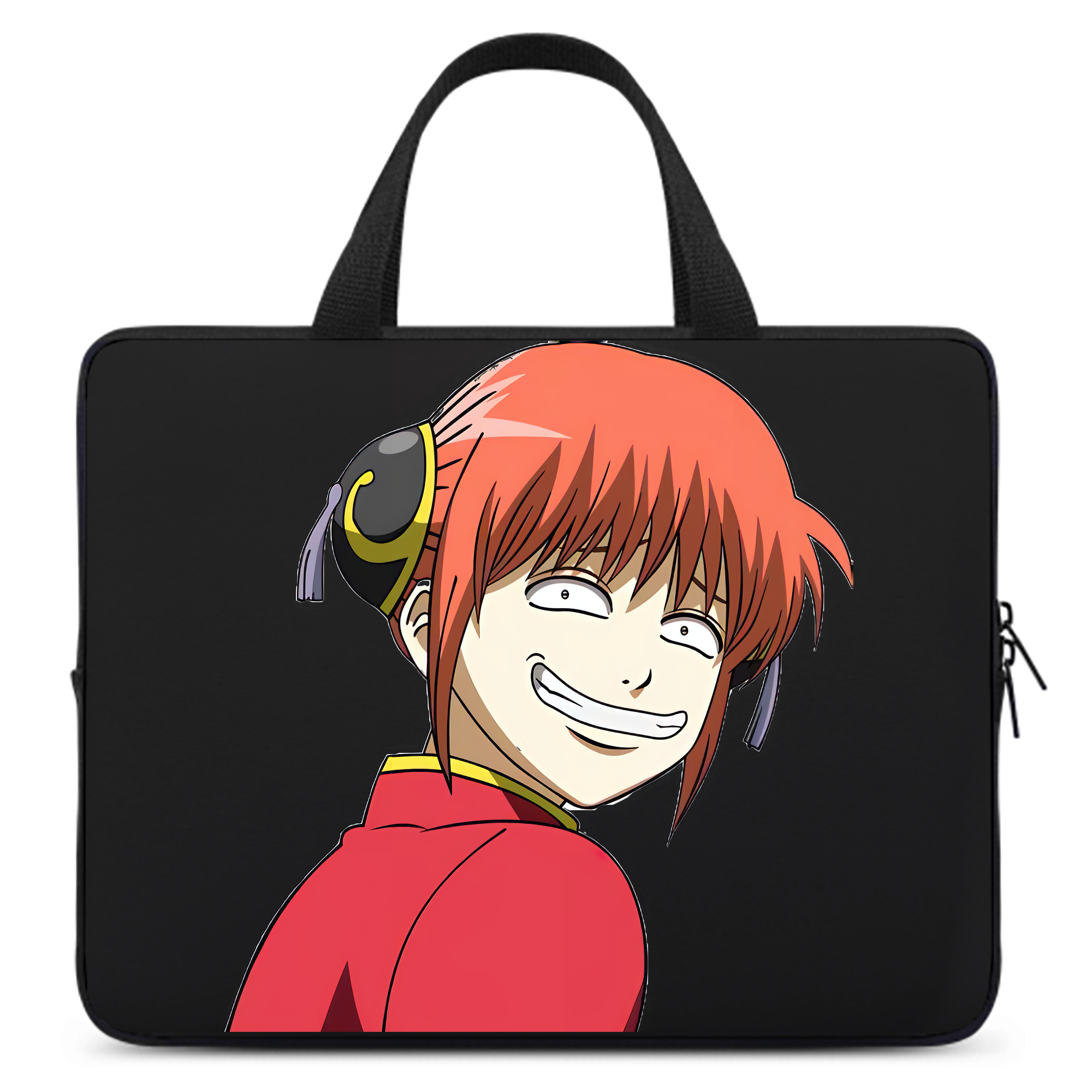 （画像用） ぎんたま 坂田銀時（さかたぎんとき） 神楽 志村新八（しむら しんぱち） GINTAMA Sakata Gintoki Kagura Shimura Shinpachi 手提げノートパソコンバッグ