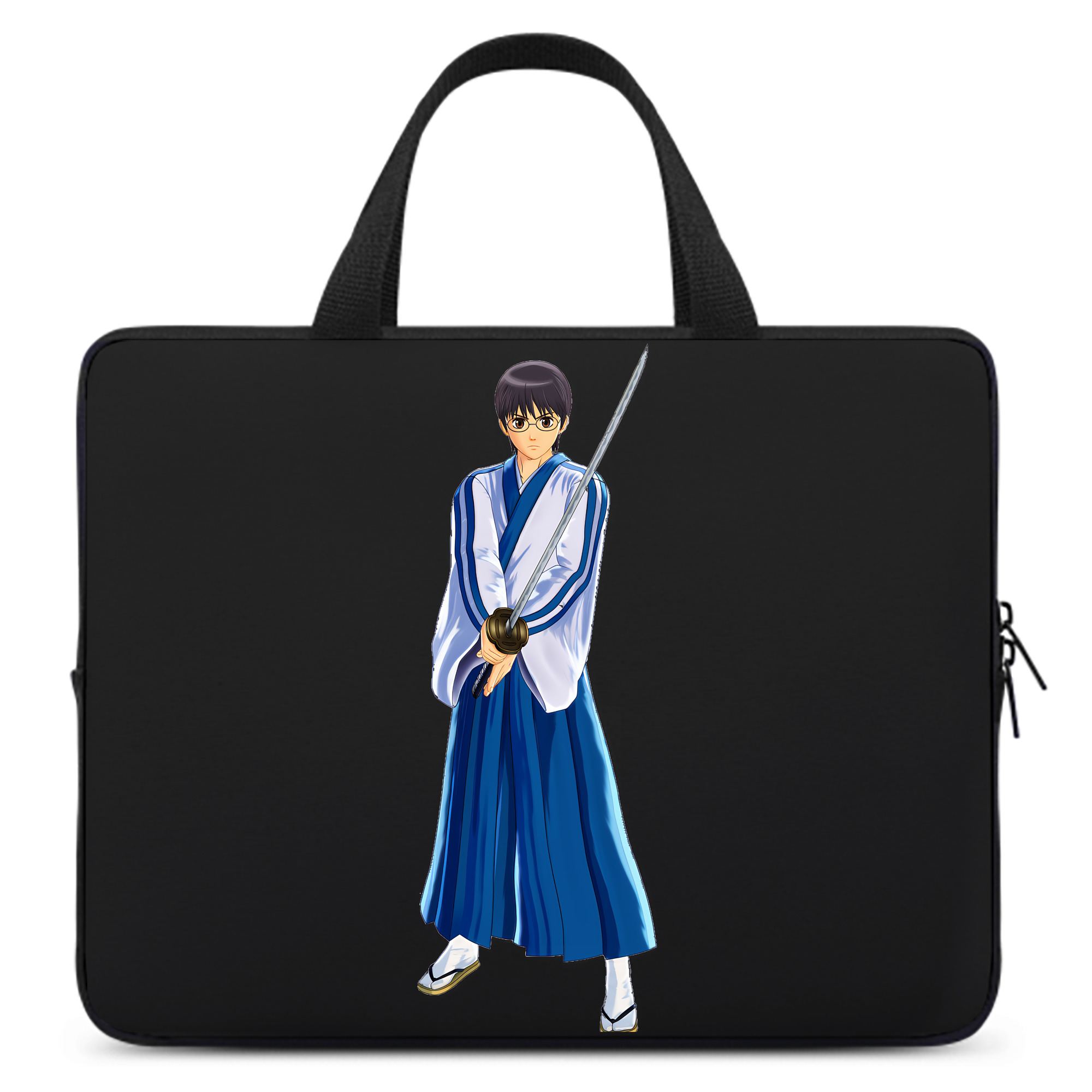 （画像用） ぎんたま 坂田銀時（さかたぎんとき） 神楽 志村新八（しむら しんぱち） GINTAMA Sakata Gintoki Kagura Shimura Shinpachi 手提げノートパソコンバッグ
