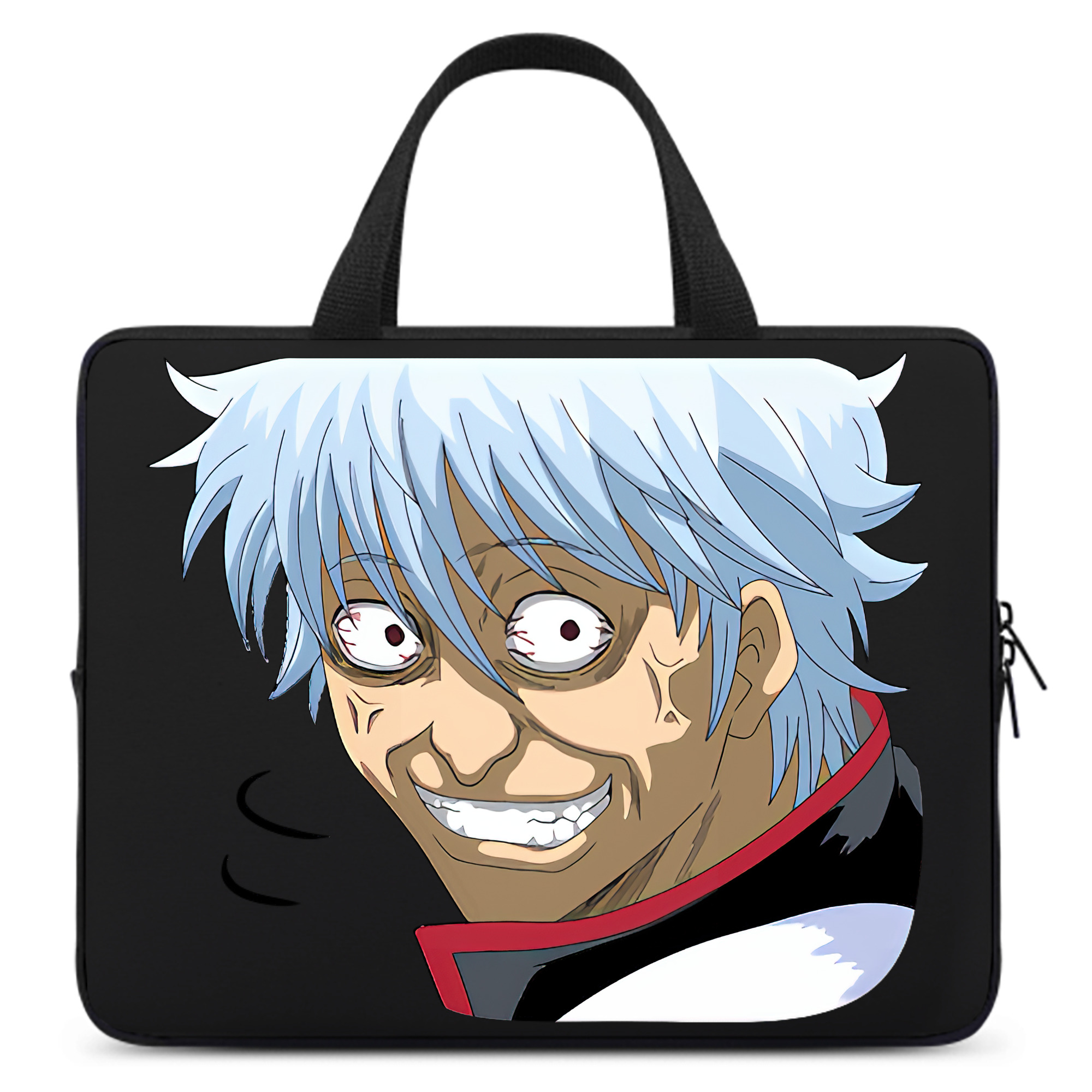 （画像用） ぎんたま 坂田銀時（さかたぎんとき） 神楽 志村新八（しむら しんぱち） GINTAMA Sakata Gintoki Kagura Shimura Shinpachi 手提げノートパソコンバッグ