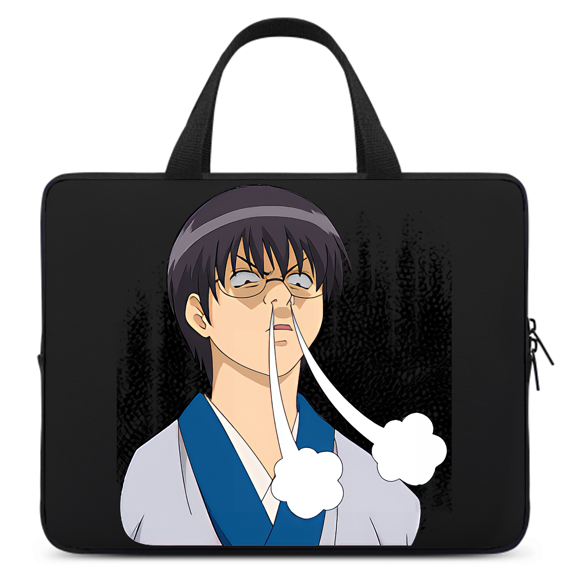 （画像用） ぎんたま 坂田銀時（さかたぎんとき） 神楽 志村新八（しむら しんぱち） GINTAMA Sakata Gintoki Kagura Shimura Shinpachi 手提げノートパソコンバッグ