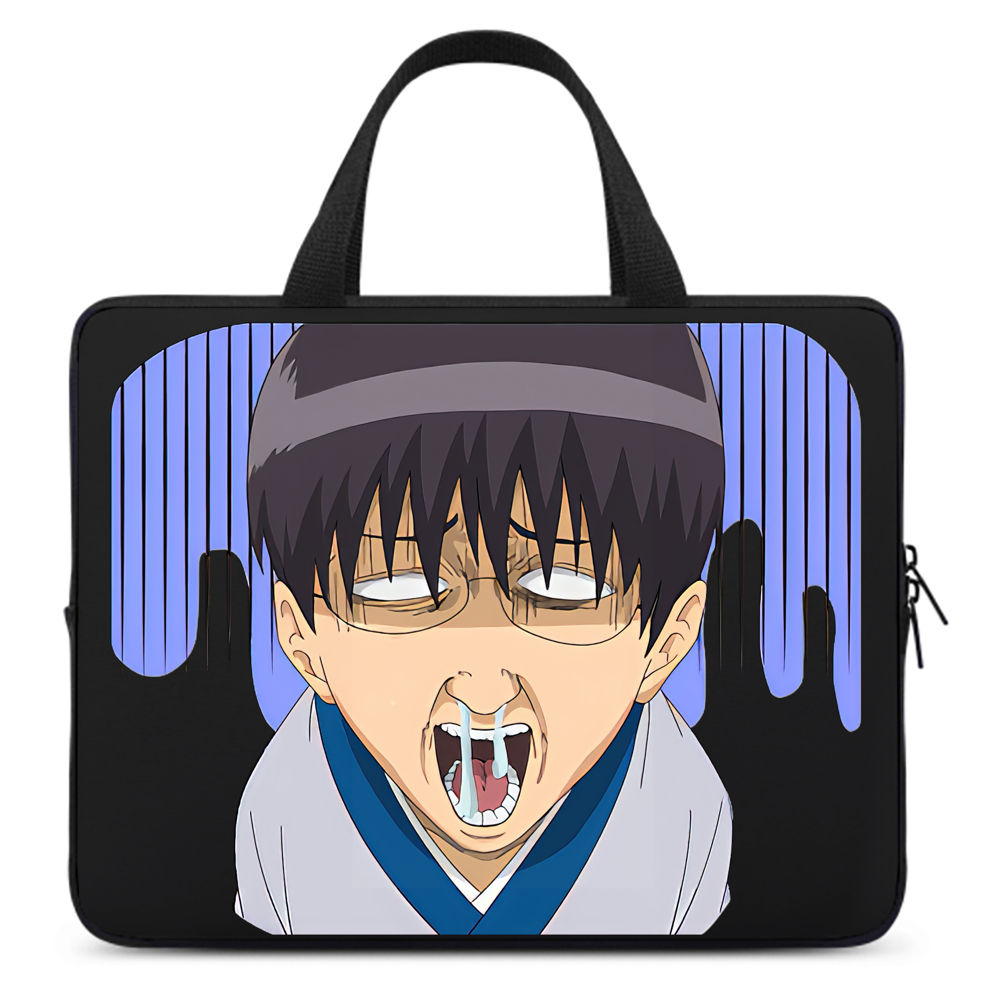 （画像用） ぎんたま 坂田銀時（さかたぎんとき） 神楽 志村新八（しむら しんぱち） GINTAMA Sakata Gintoki Kagura Shimura Shinpachi 手提げノートパソコンバッグ