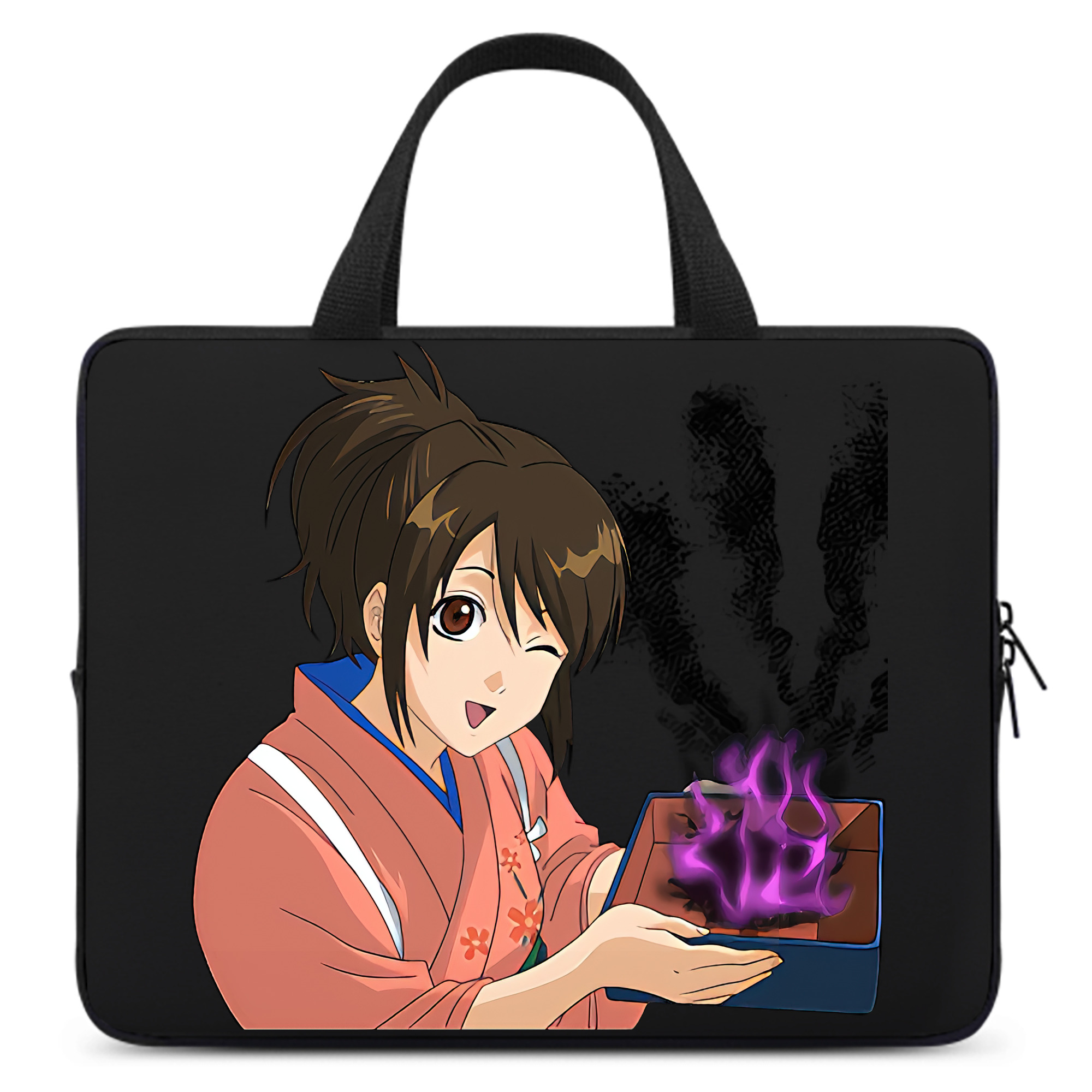 （画像用） ぎんたま 坂田銀時（さかたぎんとき） 神楽 志村新八（しむら しんぱち） GINTAMA Sakata Gintoki Kagura Shimura Shinpachi 手提げノートパソコンバッグ