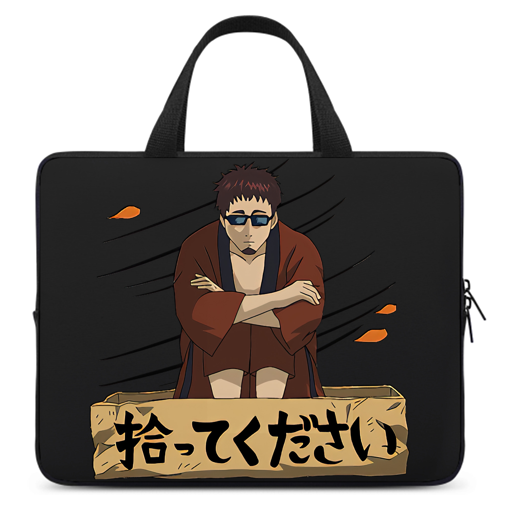 （画像用） ぎんたま 坂田銀時（さかたぎんとき） 神楽 志村新八（しむら しんぱち） GINTAMA Sakata Gintoki Kagura Shimura Shinpachi 手提げノートパソコンバッグ