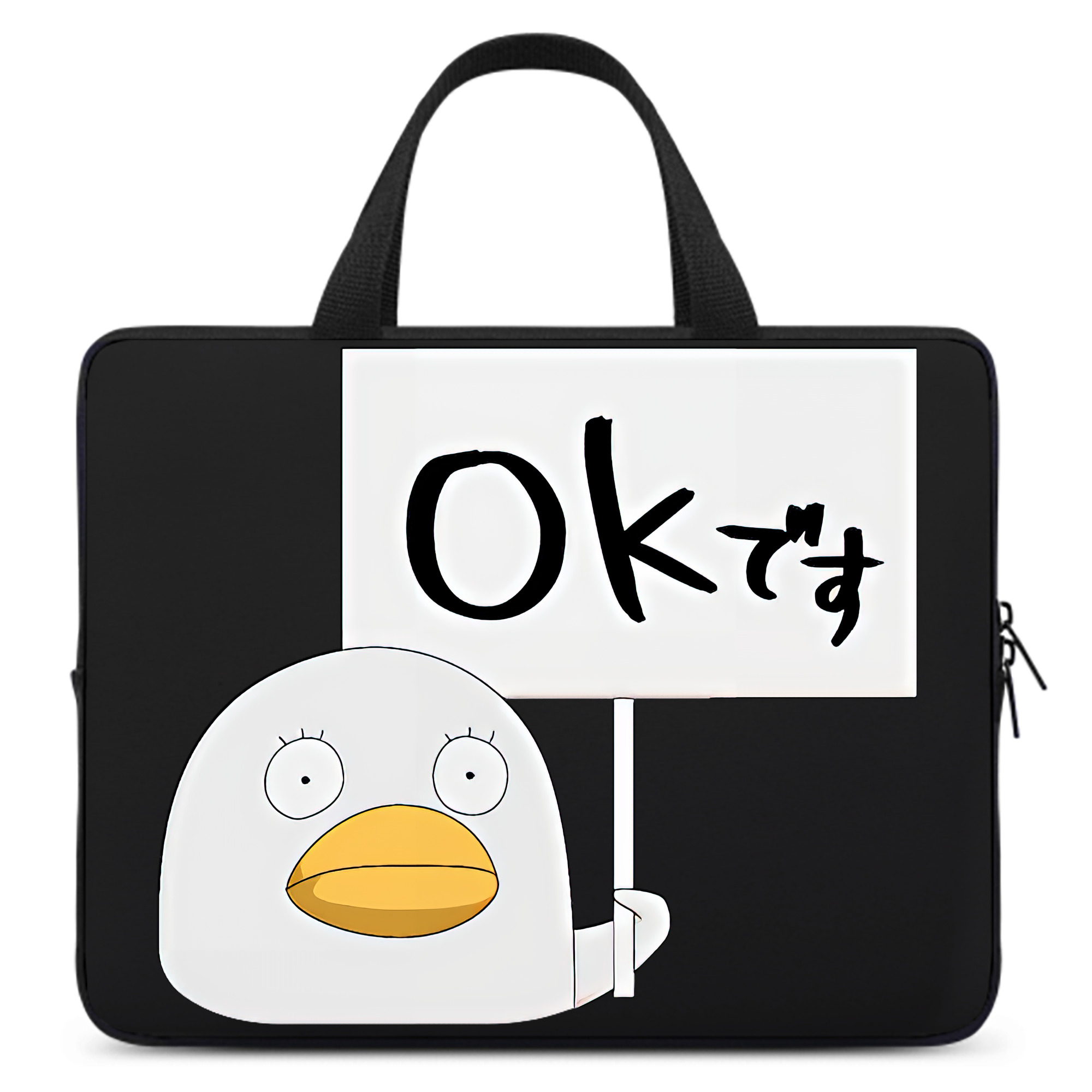 （画像用） ぎんたま 坂田銀時（さかたぎんとき） 神楽 志村新八（しむら しんぱち） GINTAMA Sakata Gintoki Kagura Shimura Shinpachi 手提げノートパソコンバッグ