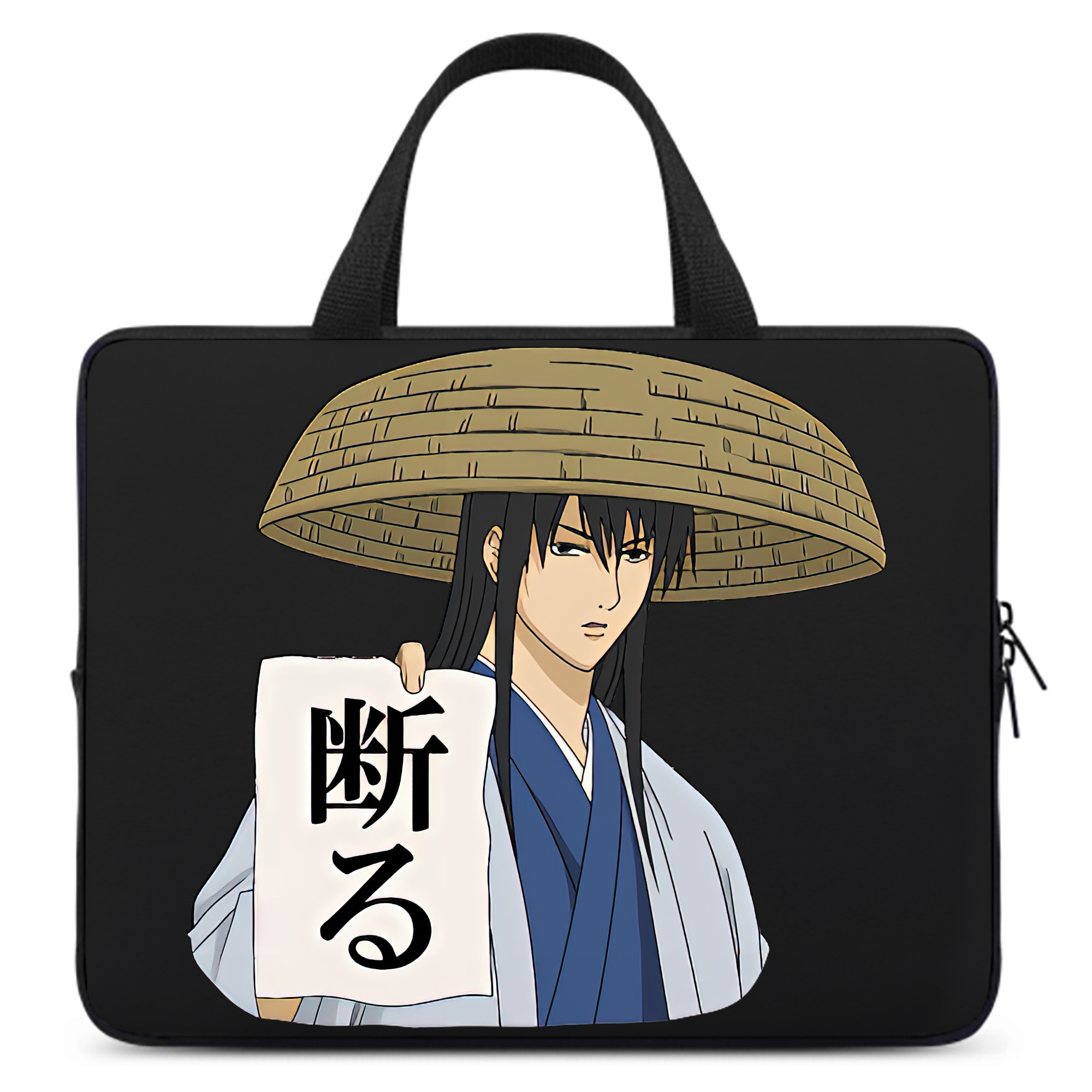 （画像用） ぎんたま 坂田銀時（さかたぎんとき） 神楽 志村新八（しむら しんぱち） GINTAMA Sakata Gintoki Kagura Shimura Shinpachi 手提げノートパソコンバッグ
