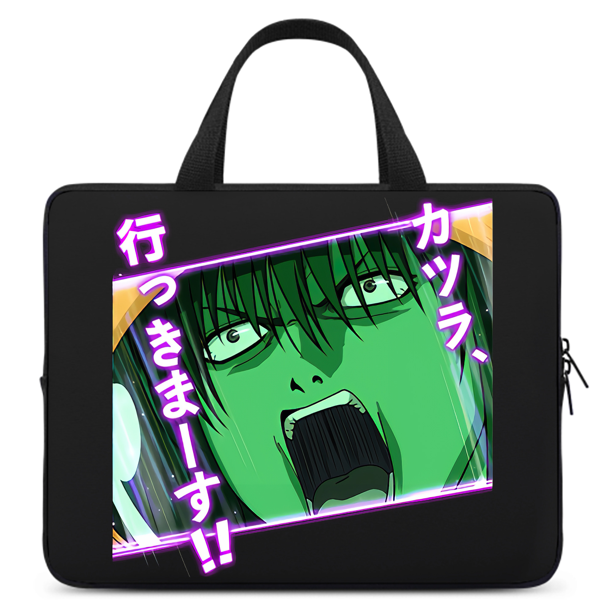 （画像用） ぎんたま 坂田銀時（さかたぎんとき） 神楽 志村新八（しむら しんぱち） GINTAMA Sakata Gintoki Kagura Shimura Shinpachi 手提げノートパソコンバッグ