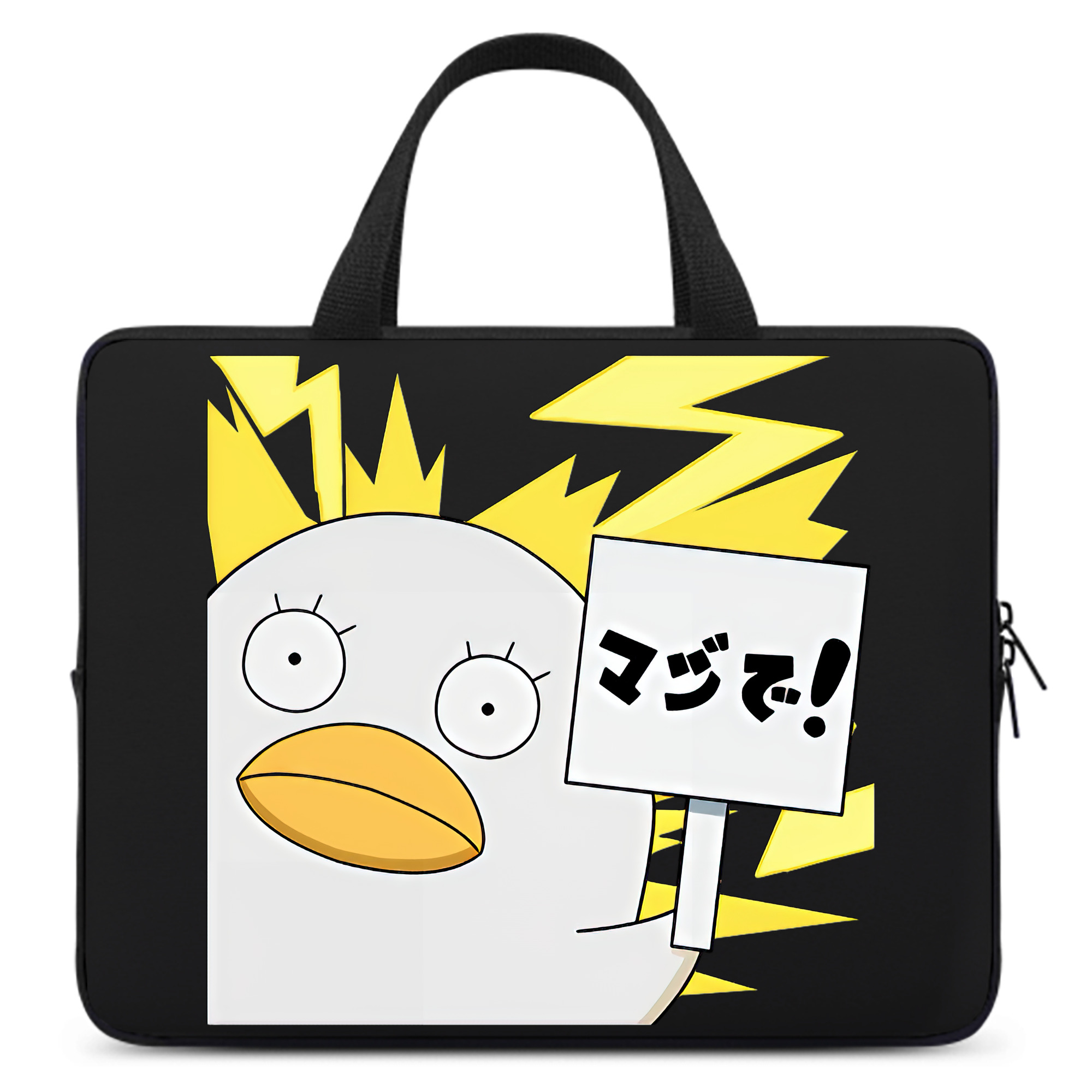 （画像用） ぎんたま 坂田銀時（さかたぎんとき） 神楽 志村新八（しむら しんぱち） GINTAMA Sakata Gintoki Kagura Shimura Shinpachi 手提げノートパソコンバッグ