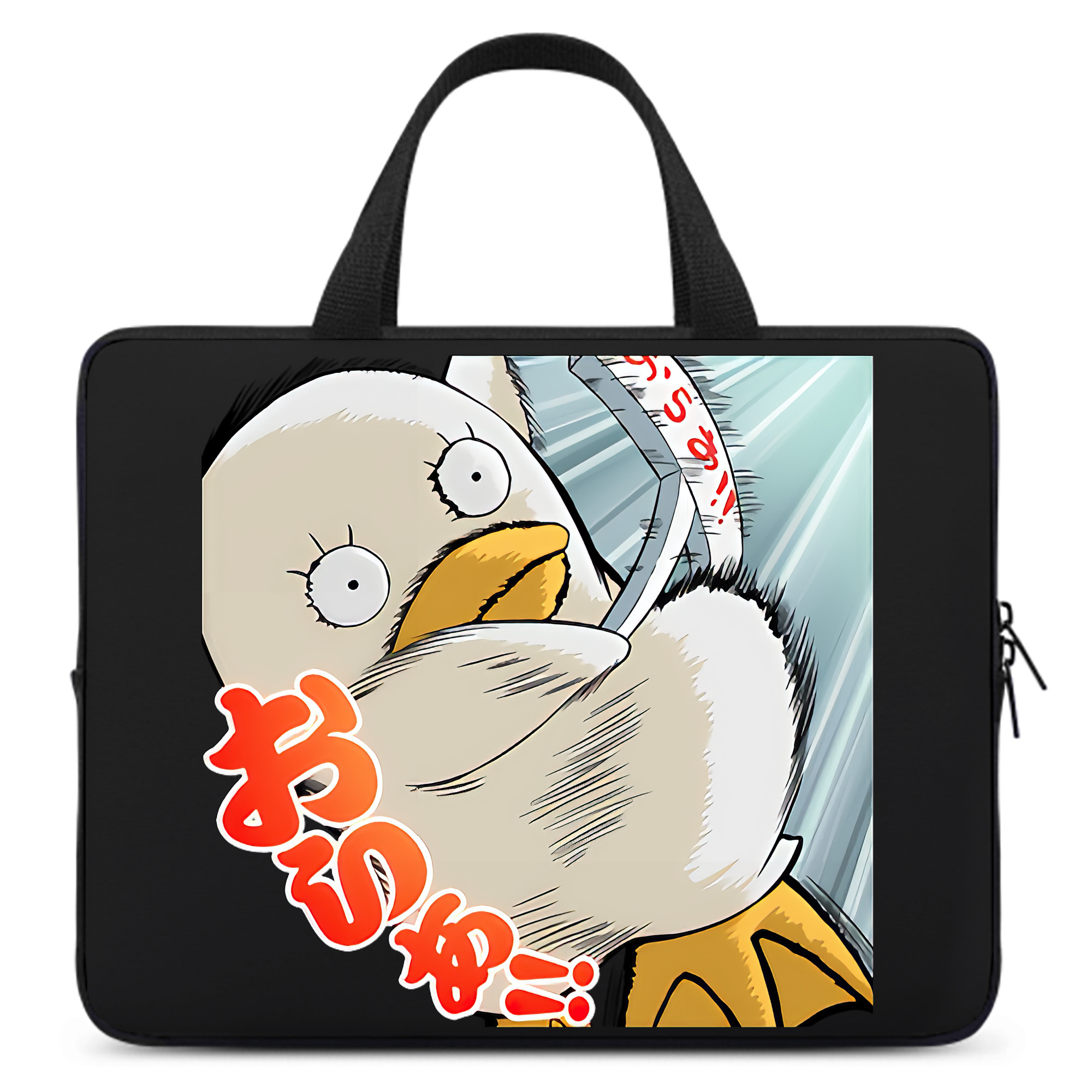 （画像用） ぎんたま 坂田銀時（さかたぎんとき） 神楽 志村新八（しむら しんぱち） GINTAMA Sakata Gintoki Kagura Shimura Shinpachi 手提げノートパソコンバッグ