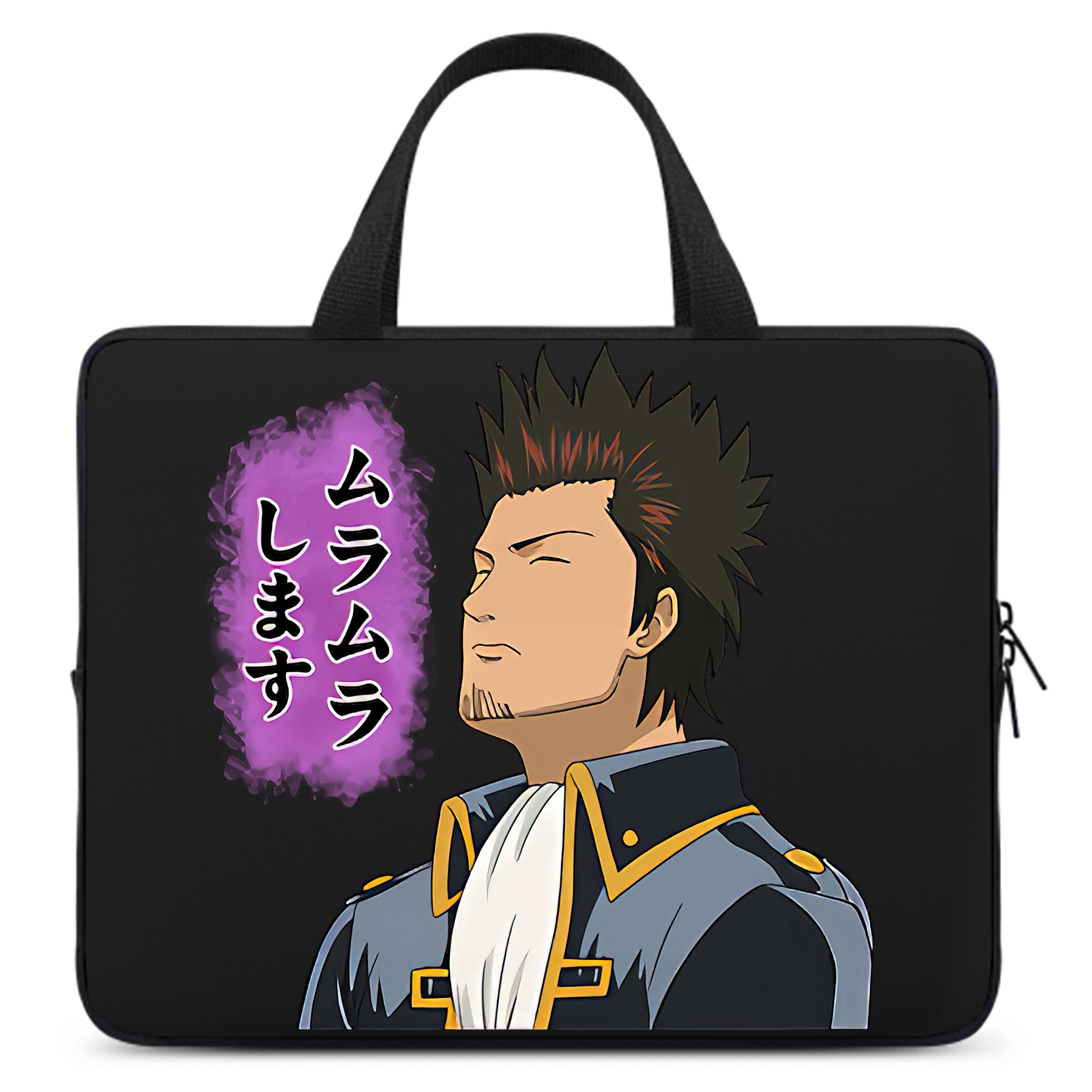 （画像用） ぎんたま 坂田銀時（さかたぎんとき） 神楽 志村新八（しむら しんぱち） GINTAMA Sakata Gintoki Kagura Shimura Shinpachi 手提げノートパソコンバッグ