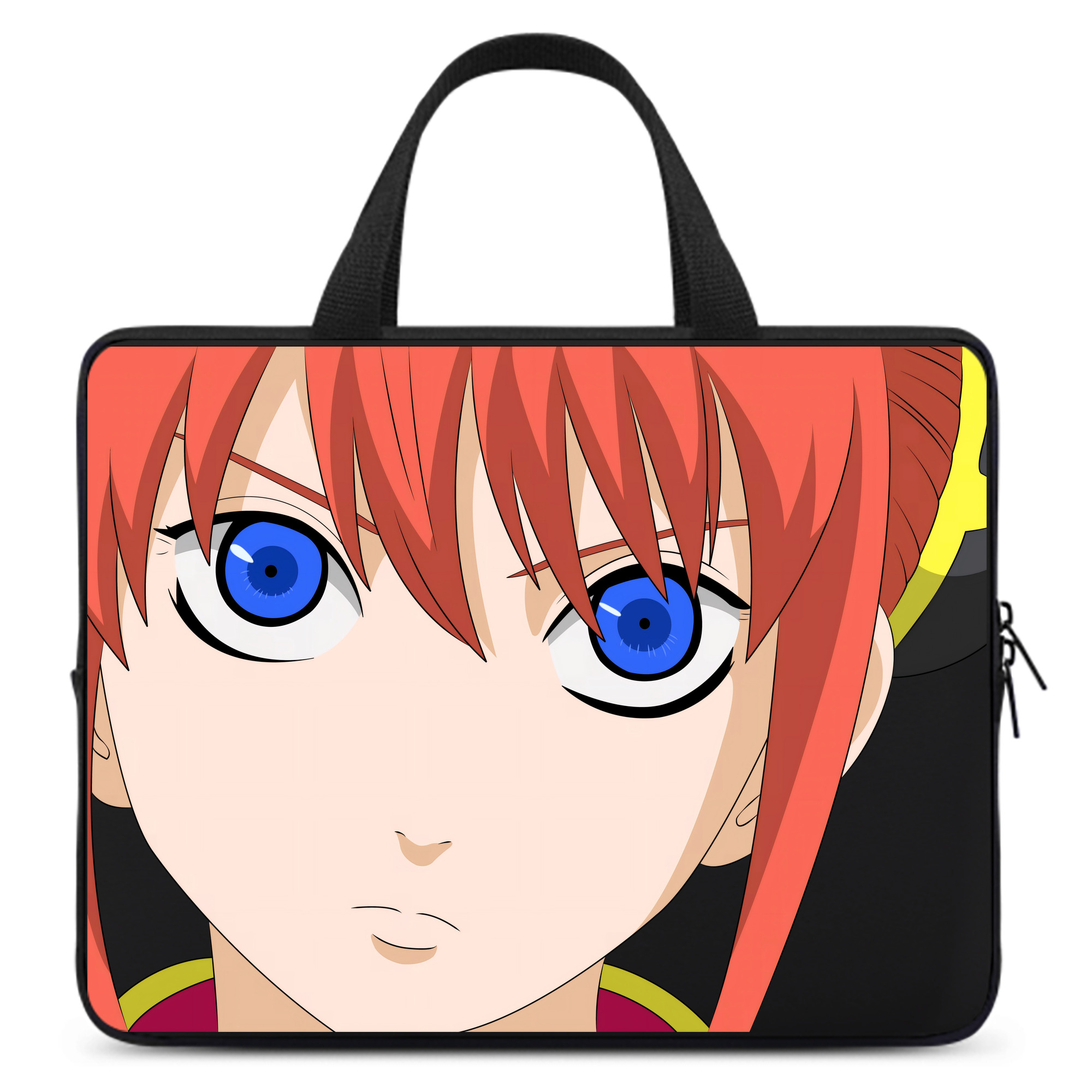 （画像用） ぎんたま 坂田銀時（さかたぎんとき） 神楽 志村新八（しむら しんぱち） GINTAMA Sakata Gintoki Kagura Shimura Shinpachi 手提げノートパソコンバッグ