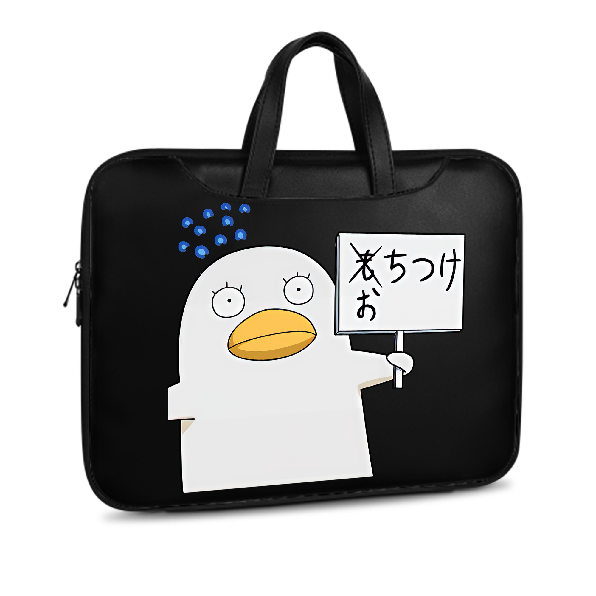 （画像用） ぎんたま 坂田銀時（さかたぎんとき） 神楽 志村新八（しむら しんぱち） GINTAMA Sakata Gintoki Kagura Shimura Shinpachi レザーラップトップバッグ　ノートパソコンケース