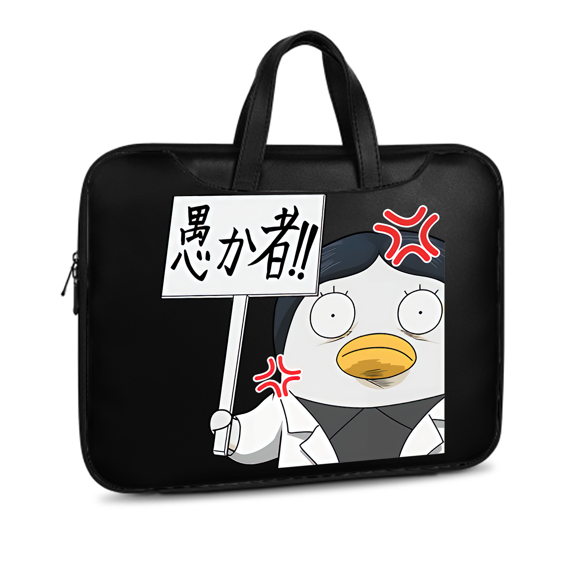 （画像用） ぎんたま 坂田銀時（さかたぎんとき） 神楽 志村新八（しむら しんぱち） GINTAMA Sakata Gintoki Kagura Shimura Shinpachi レザーラップトップバッグ　ノートパソコンケース