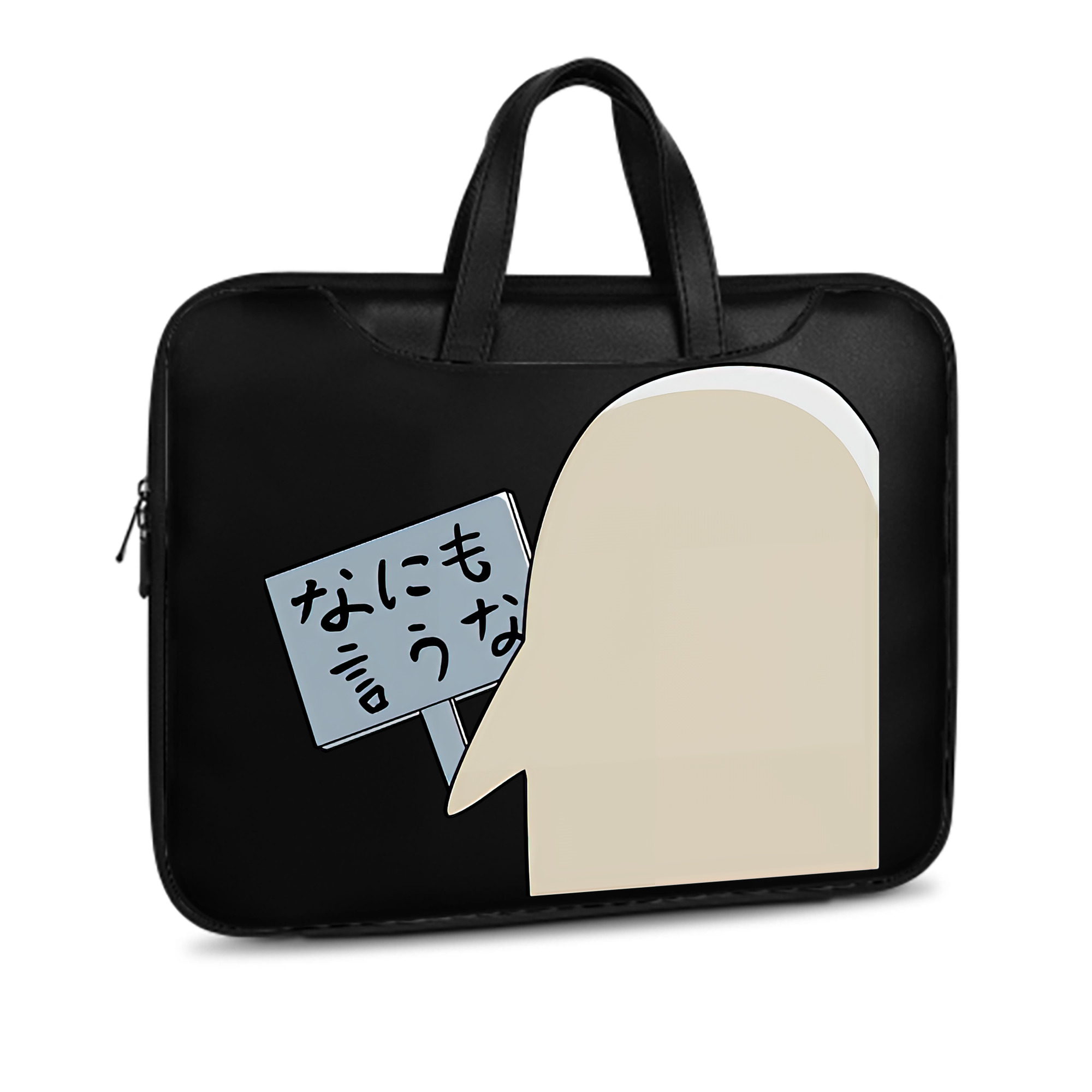 （画像用） ぎんたま 坂田銀時（さかたぎんとき） 神楽 志村新八（しむら しんぱち） GINTAMA Sakata Gintoki Kagura Shimura Shinpachi レザーラップトップバッグ　ノートパソコンケース