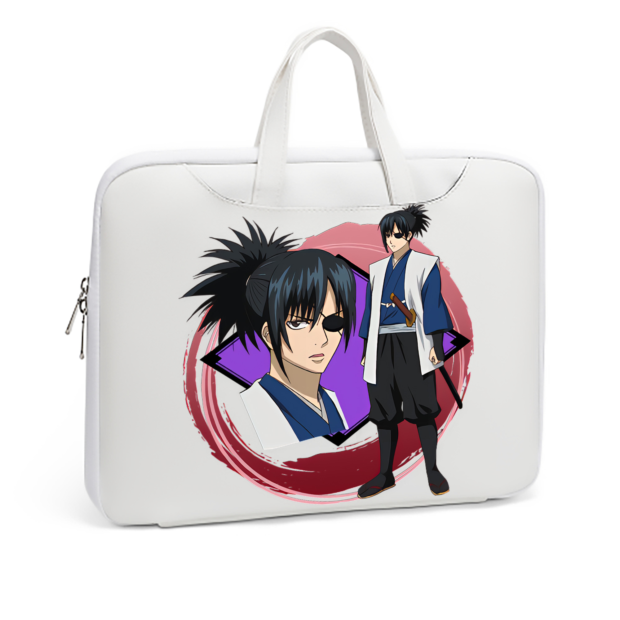 （画像用） ぎんたま 坂田銀時（さかたぎんとき） 神楽 志村新八（しむら しんぱち） GINTAMA Sakata Gintoki Kagura Shimura Shinpachi レザーラップトップバッグ　ノートパソコンケース