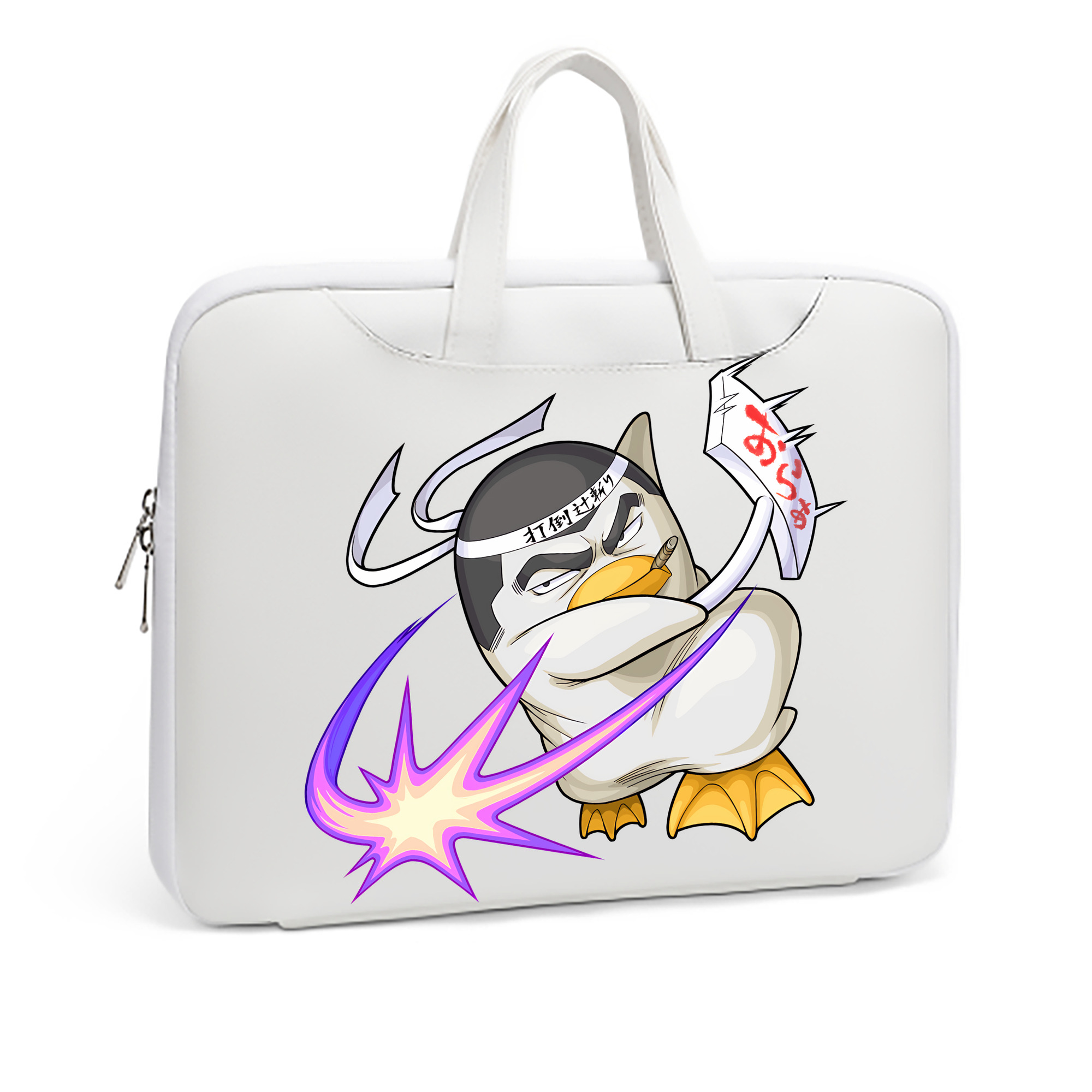 （画像用） ぎんたま 坂田銀時（さかたぎんとき） 神楽 志村新八（しむら しんぱち） GINTAMA Sakata Gintoki Kagura Shimura Shinpachi レザーラップトップバッグ　ノートパソコンケース