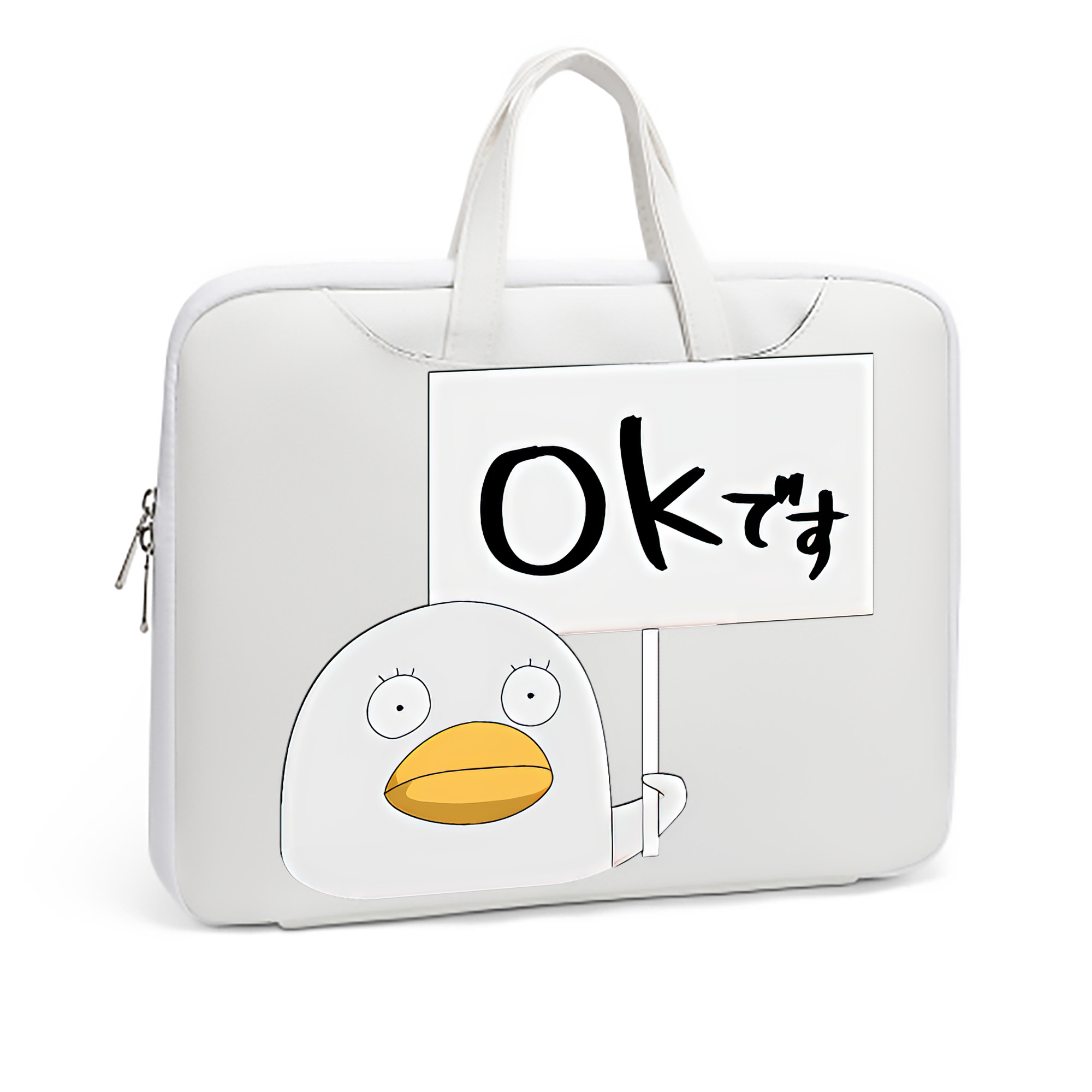 （画像用） ぎんたま 坂田銀時（さかたぎんとき） 神楽 志村新八（しむら しんぱち） GINTAMA Sakata Gintoki Kagura Shimura Shinpachi レザーラップトップバッグ　ノートパソコンケース
