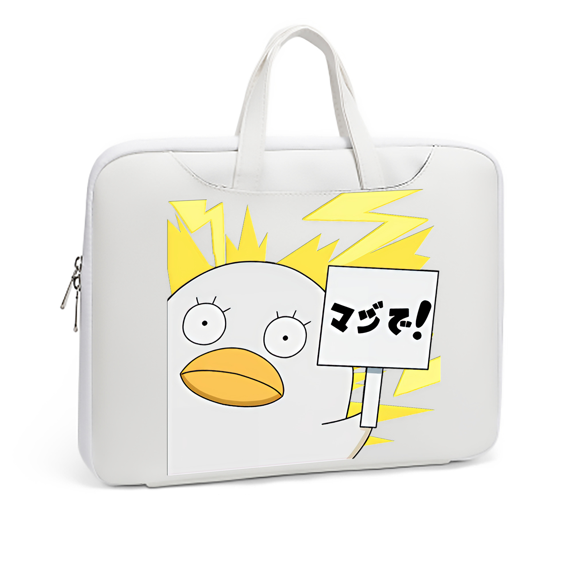 （画像用） ぎんたま 坂田銀時（さかたぎんとき） 神楽 志村新八（しむら しんぱち） GINTAMA Sakata Gintoki Kagura Shimura Shinpachi レザーラップトップバッグ　ノートパソコンケース