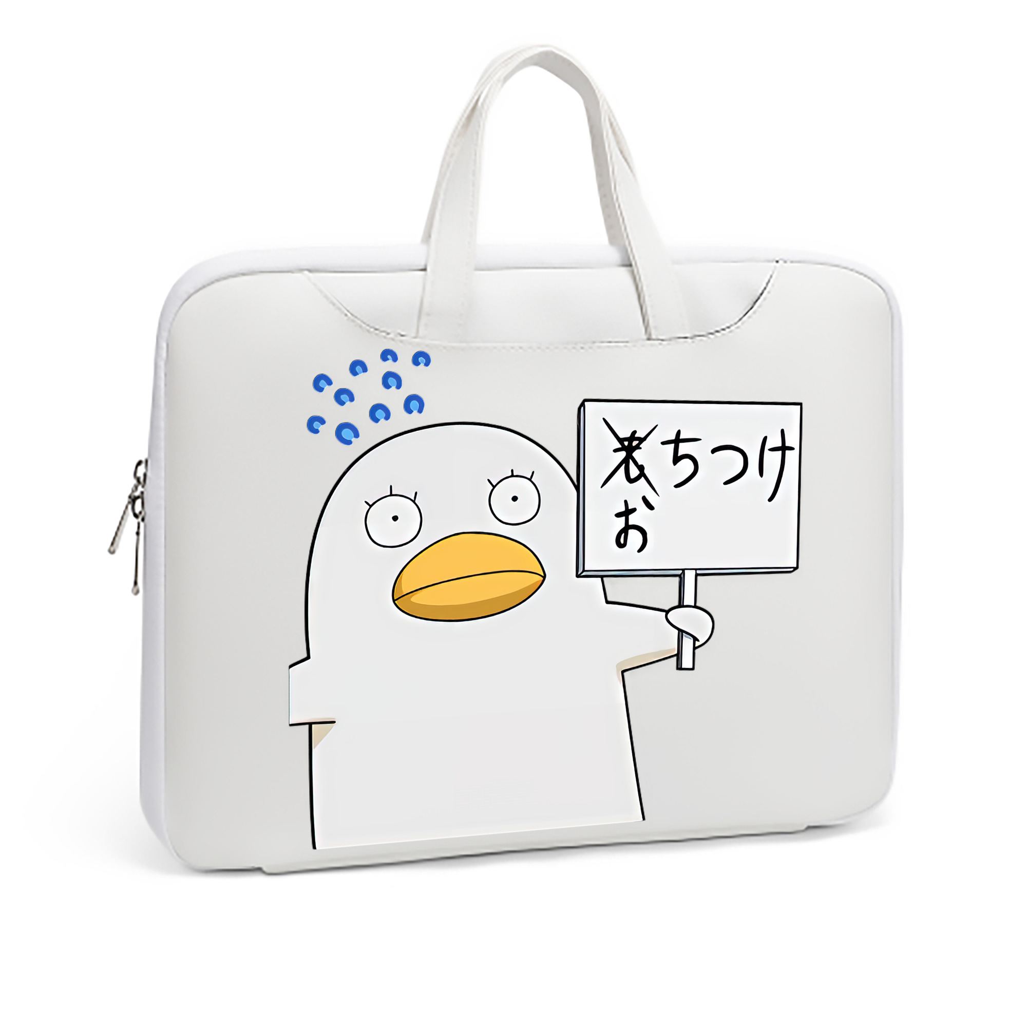 （画像用） ぎんたま 坂田銀時（さかたぎんとき） 神楽 志村新八（しむら しんぱち） GINTAMA Sakata Gintoki Kagura Shimura Shinpachi レザーラップトップバッグ　ノートパソコンケース