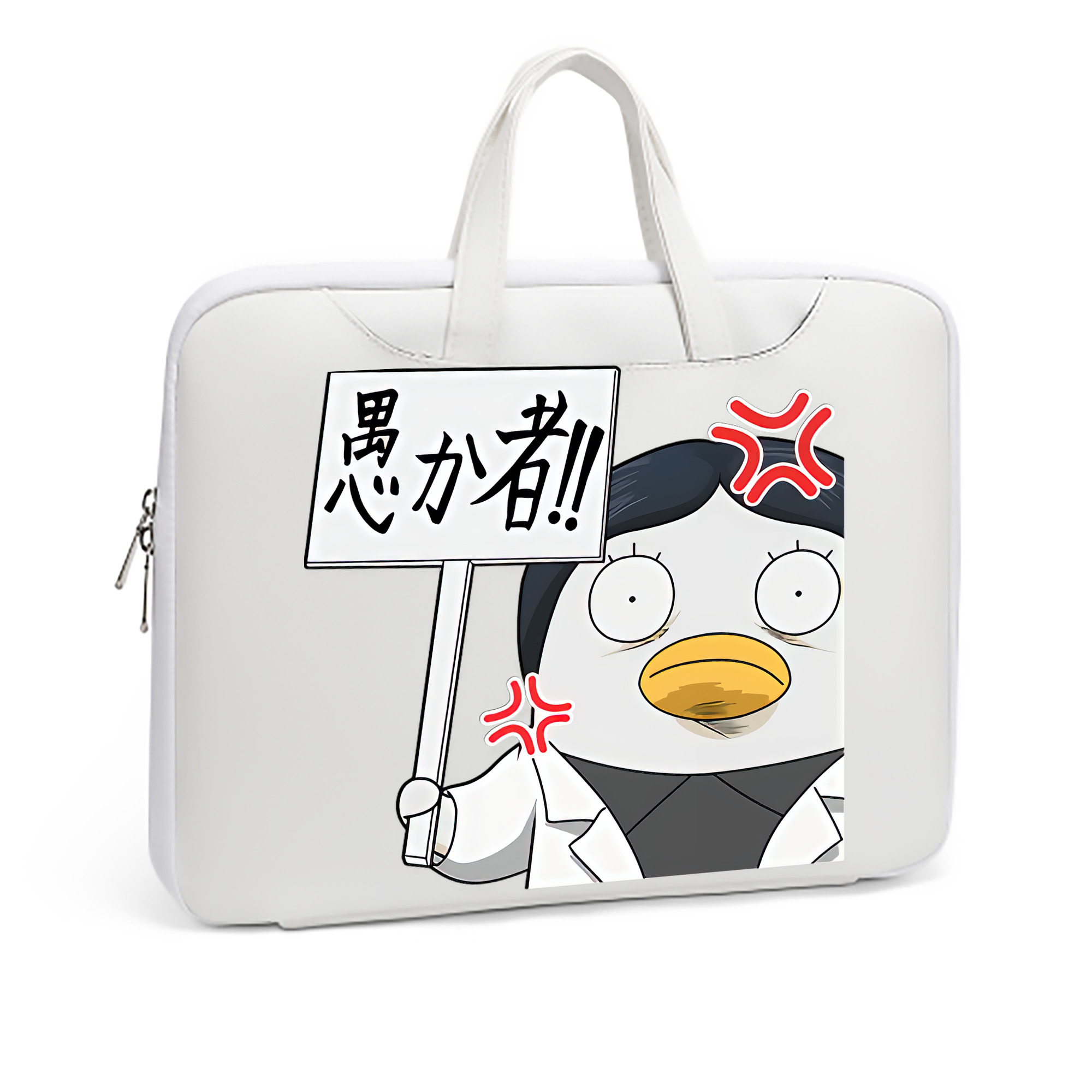 （画像用） ぎんたま 坂田銀時（さかたぎんとき） 神楽 志村新八（しむら しんぱち） GINTAMA Sakata Gintoki Kagura Shimura Shinpachi レザーラップトップバッグ　ノートパソコンケース