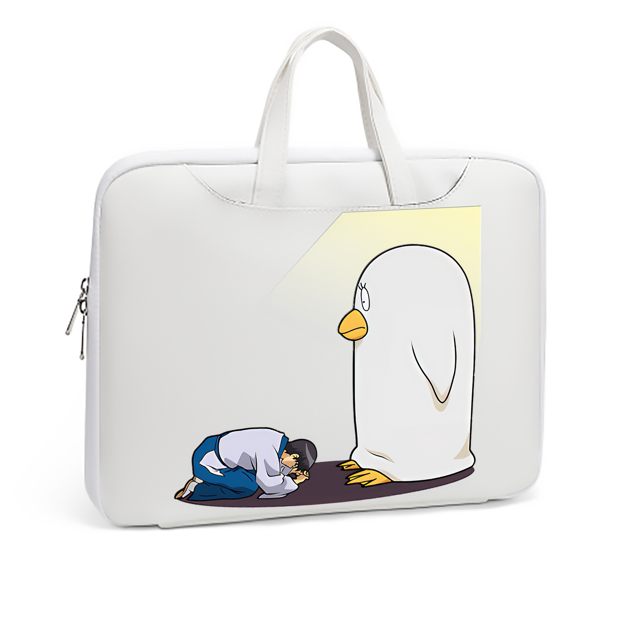 （画像用） ぎんたま 坂田銀時（さかたぎんとき） 神楽 志村新八（しむら しんぱち） GINTAMA Sakata Gintoki Kagura Shimura Shinpachi レザーラップトップバッグ　ノートパソコンケース