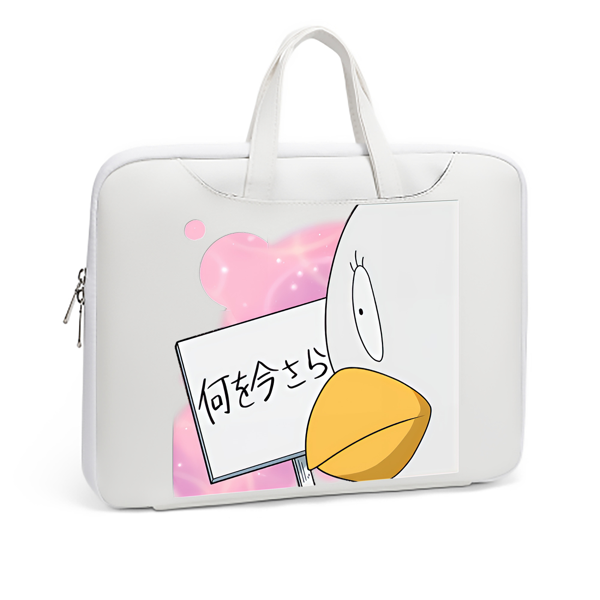 （画像用） ぎんたま 坂田銀時（さかたぎんとき） 神楽 志村新八（しむら しんぱち） GINTAMA Sakata Gintoki Kagura Shimura Shinpachi レザーラップトップバッグ　ノートパソコンケース