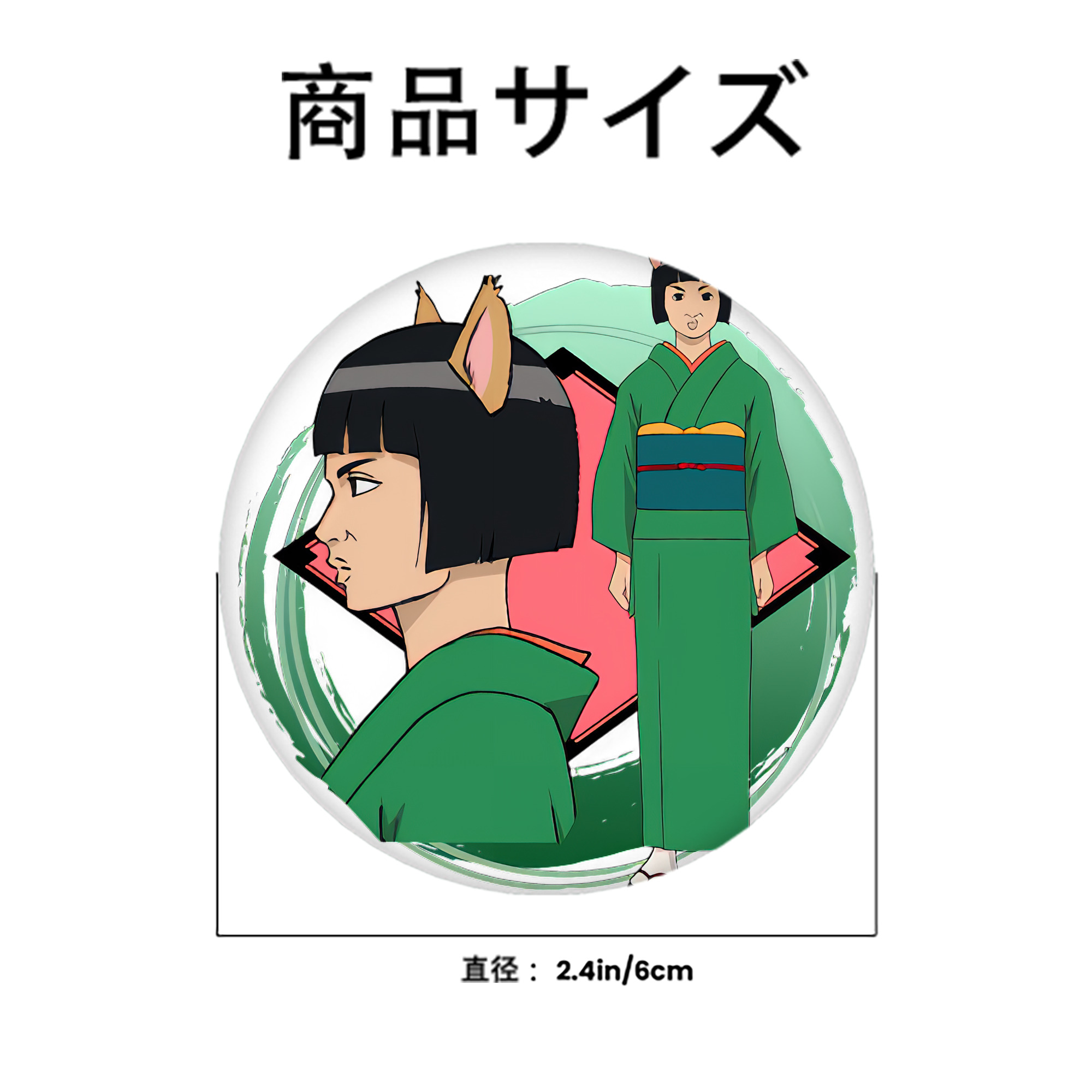 ぎんたま 坂田銀時（さかたぎんとき） 神楽 志村新八（しむら しんぱち） GINTAMA Sakata Gintoki Kagura Shimura Shinpachi 6cm 缶バッジ 複数セット