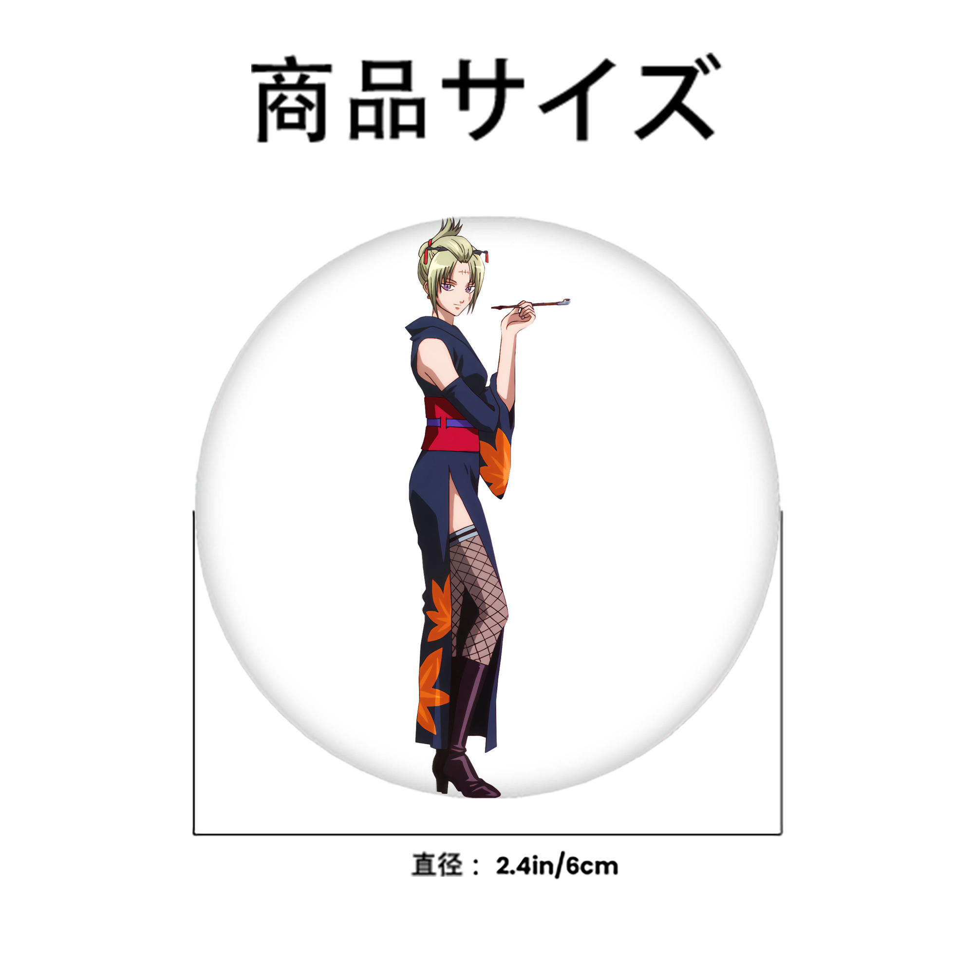 ぎんたま 坂田銀時（さかたぎんとき） 神楽 志村新八（しむら しんぱち） GINTAMA Sakata Gintoki Kagura Shimura Shinpachi 6cm 缶バッジ 複数セット