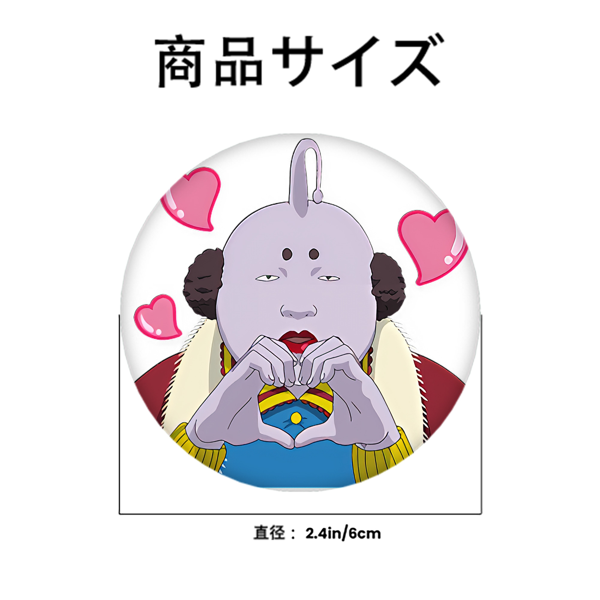 ぎんたま 坂田銀時（さかたぎんとき） 神楽 志村新八（しむら しんぱち） GINTAMA Sakata Gintoki Kagura Shimura Shinpachi 6cm 缶バッジ 複数セット