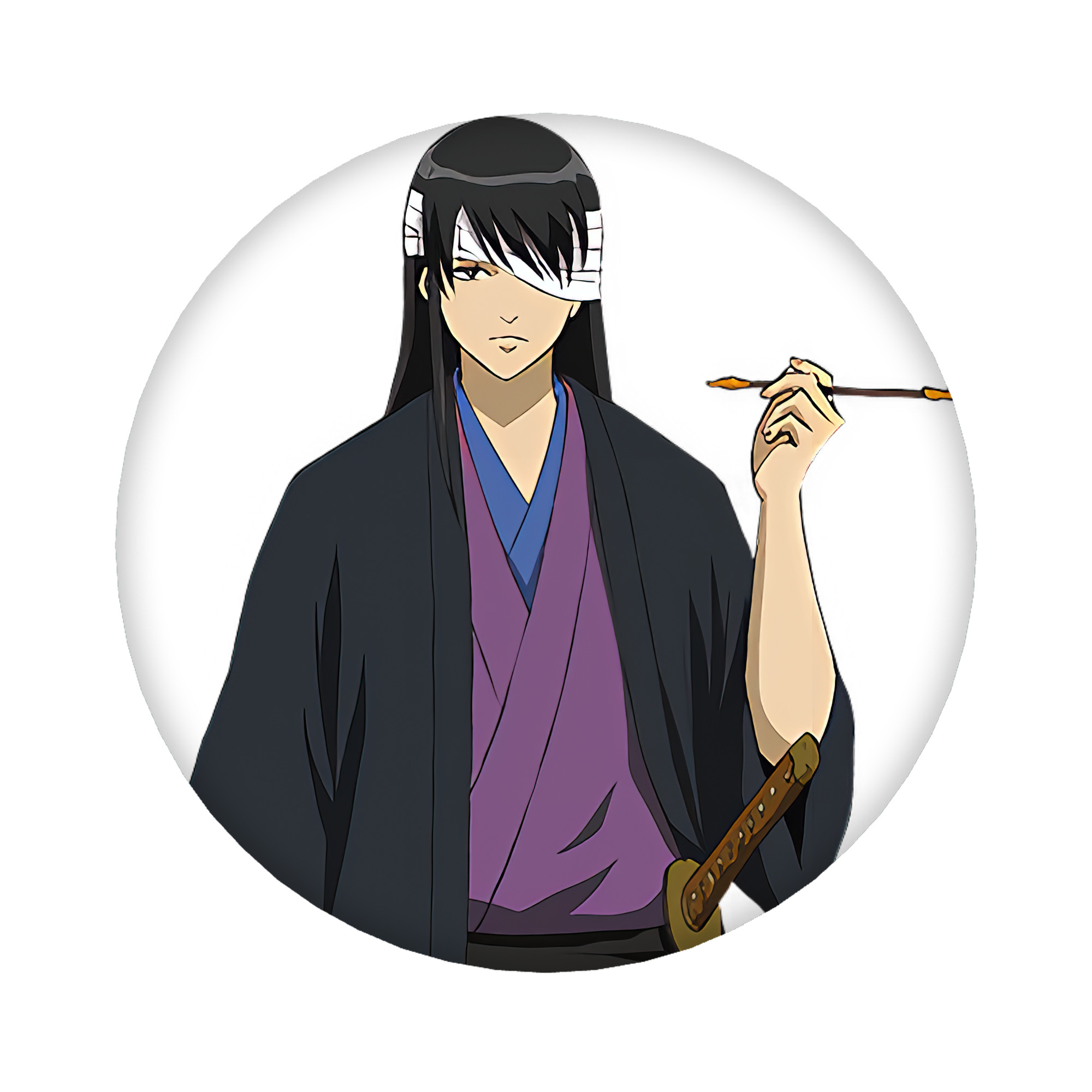 （画像用） ぎんたま 坂田銀時（さかたぎんとき） 神楽 志村新八（しむら しんぱち） GINTAMA Sakata Gintoki Kagura Shimura Shinpachi 6cm 缶バッジ 複数セット