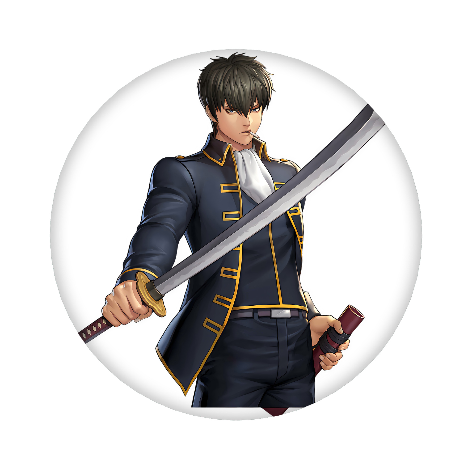 （画像用） ぎんたま 坂田銀時（さかたぎんとき） 神楽 志村新八（しむら しんぱち） GINTAMA Sakata Gintoki Kagura Shimura Shinpachi 6cm 缶バッジ 複数セット