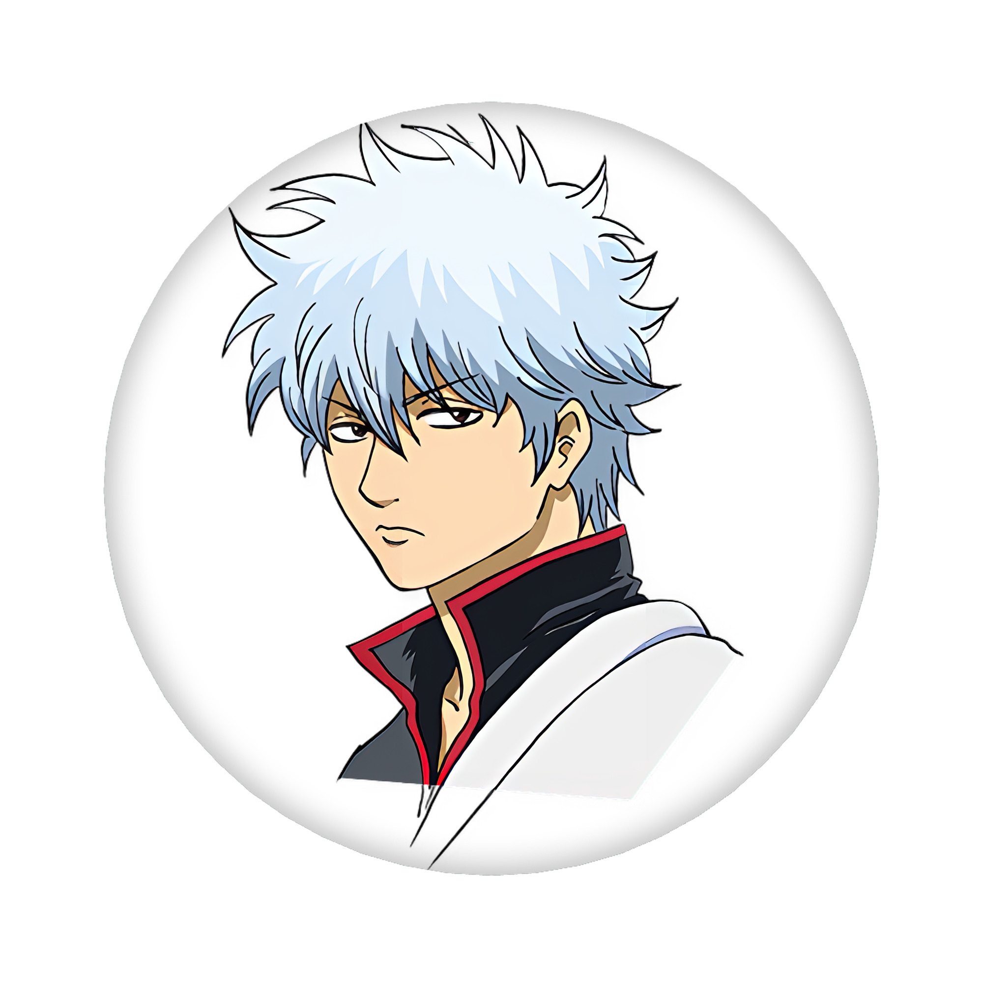 （画像用） ぎんたま 坂田銀時（さかたぎんとき） 神楽 志村新八（しむら しんぱち） GINTAMA Sakata Gintoki Kagura Shimura Shinpachi 6cm 缶バッジ 複数セット