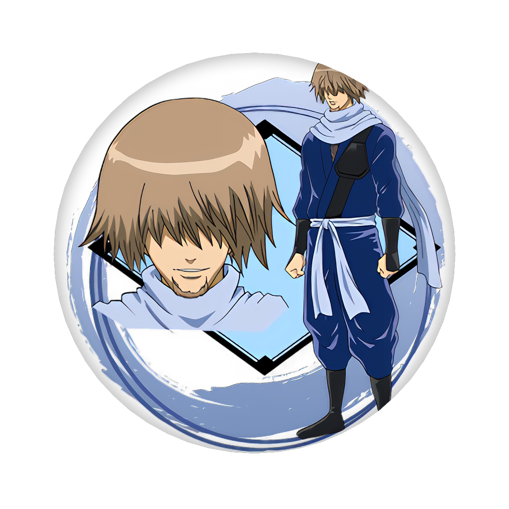 （画像用） ぎんたま 坂田銀時（さかたぎんとき） 神楽 志村新八（しむら しんぱち） GINTAMA Sakata Gintoki Kagura Shimura Shinpachi 6cm 缶バッジ 複数セット