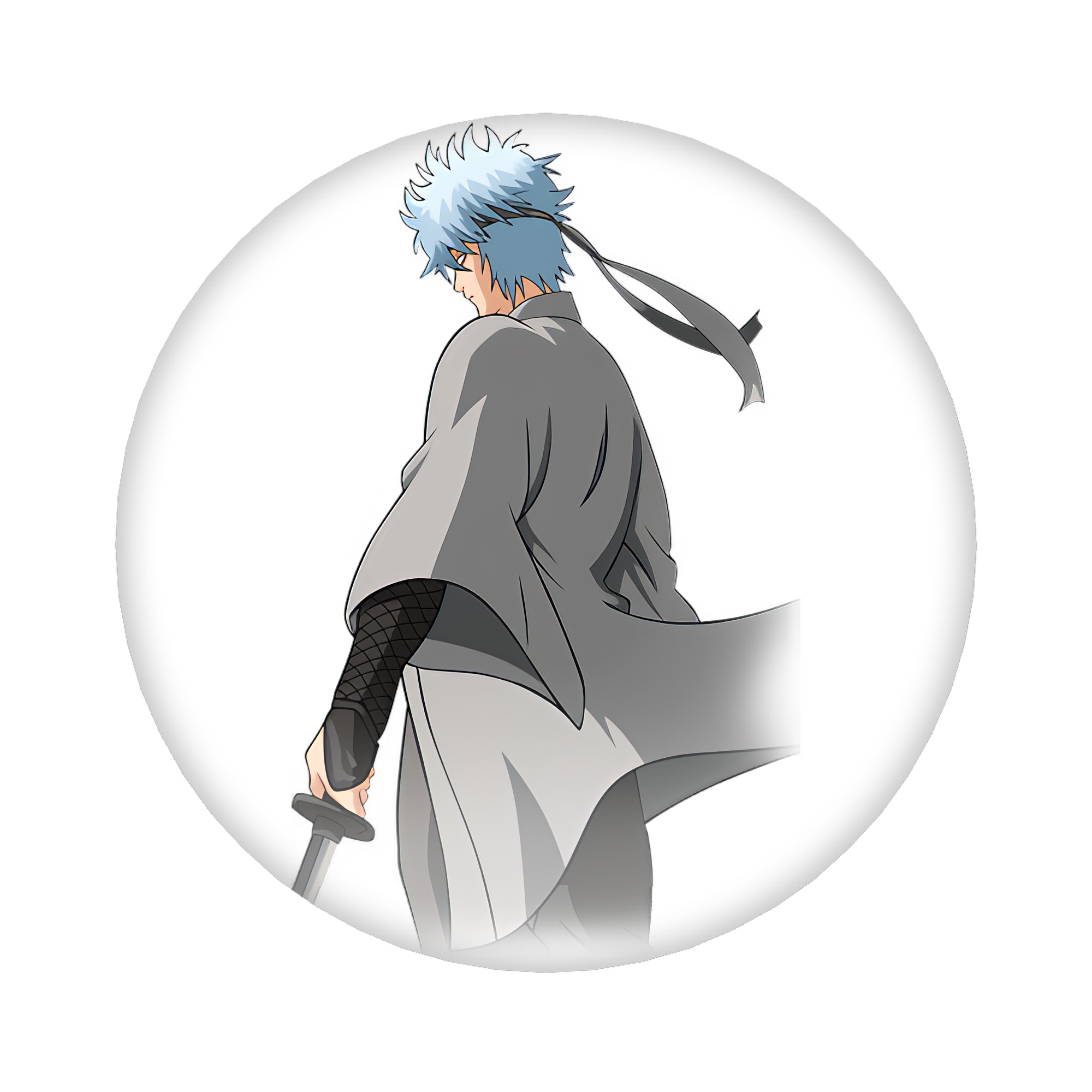 （画像用） ぎんたま 坂田銀時（さかたぎんとき） 神楽 志村新八（しむら しんぱち） GINTAMA Sakata Gintoki Kagura Shimura Shinpachi 6cm 缶バッジ 複数セット