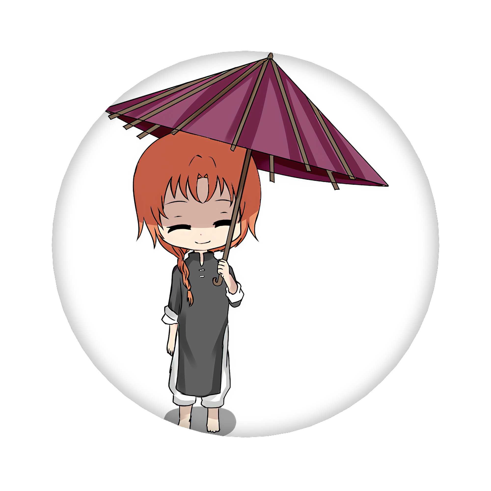 （画像用） ぎんたま 坂田銀時（さかたぎんとき） 神楽 志村新八（しむら しんぱち） GINTAMA Sakata Gintoki Kagura Shimura Shinpachi 6cm 缶バッジ 複数セット