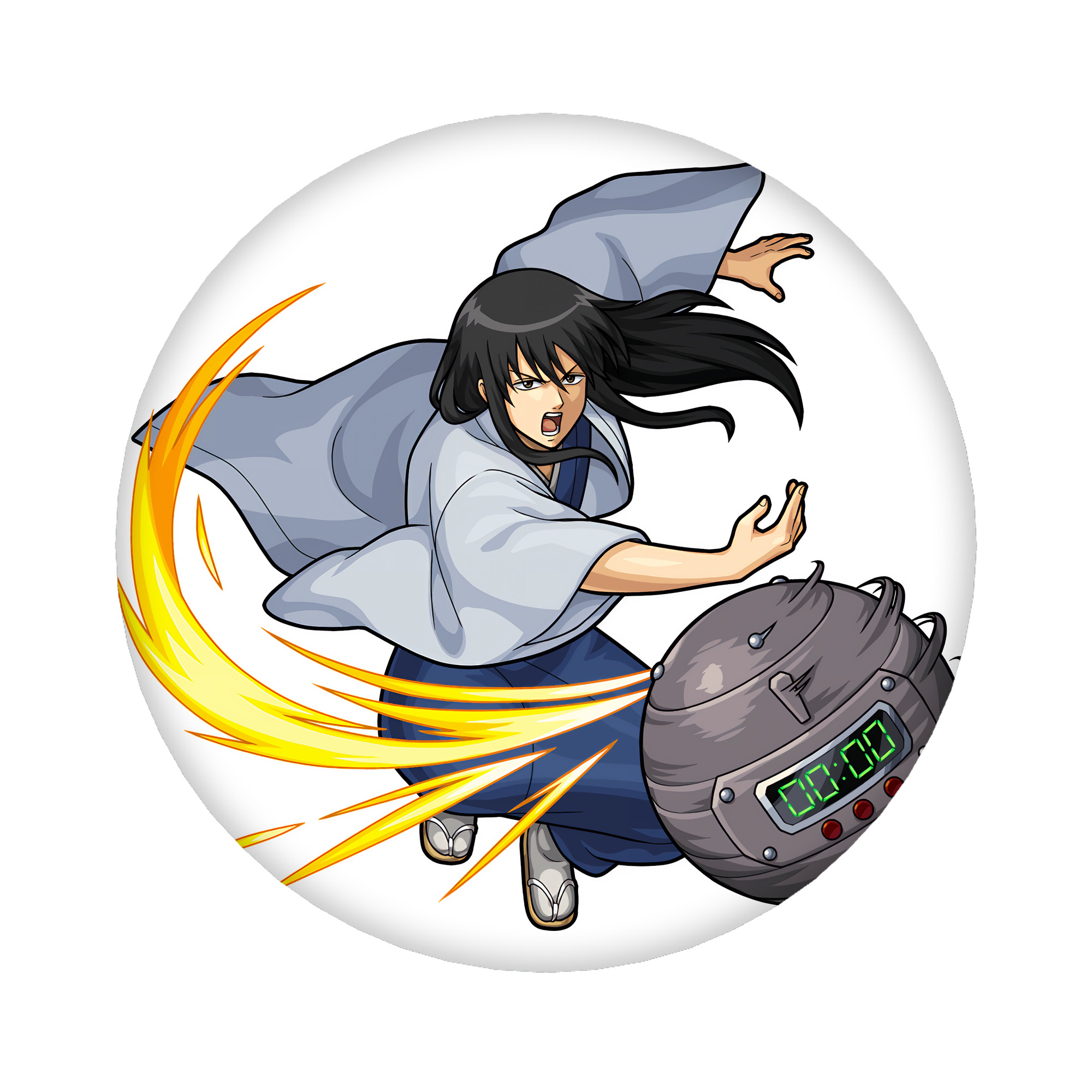 （画像用） ぎんたま 坂田銀時（さかたぎんとき） 神楽 志村新八（しむら しんぱち） GINTAMA Sakata Gintoki Kagura Shimura Shinpachi 6cm 缶バッジ 複数セット