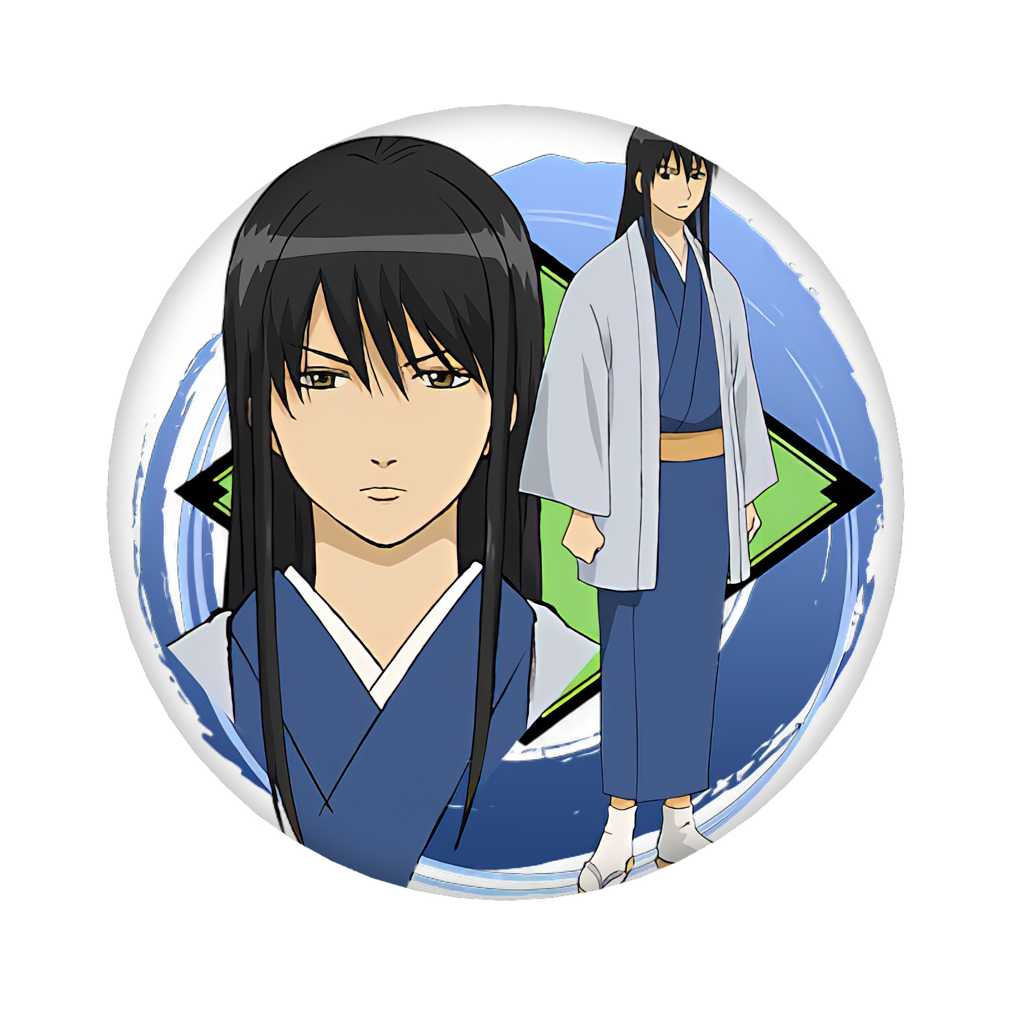 （画像用） ぎんたま 坂田銀時（さかたぎんとき） 神楽 志村新八（しむら しんぱち） GINTAMA Sakata Gintoki Kagura Shimura Shinpachi 6cm 缶バッジ 複数セット