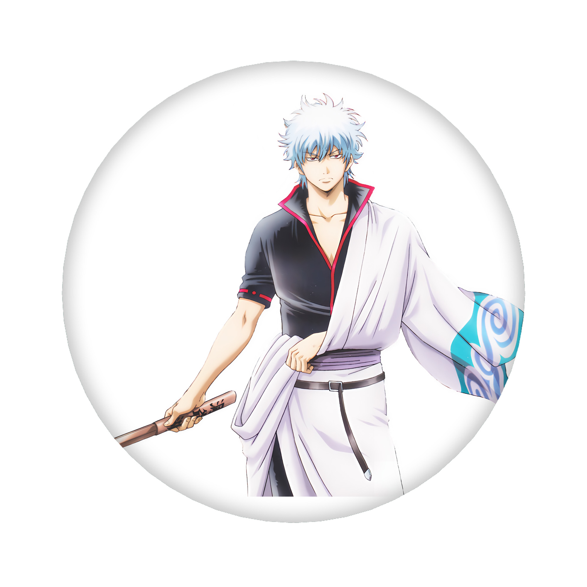 （画像用） ぎんたま 坂田銀時（さかたぎんとき） 神楽 志村新八（しむら しんぱち） GINTAMA Sakata Gintoki Kagura Shimura Shinpachi 6cm 缶バッジ 複数セット