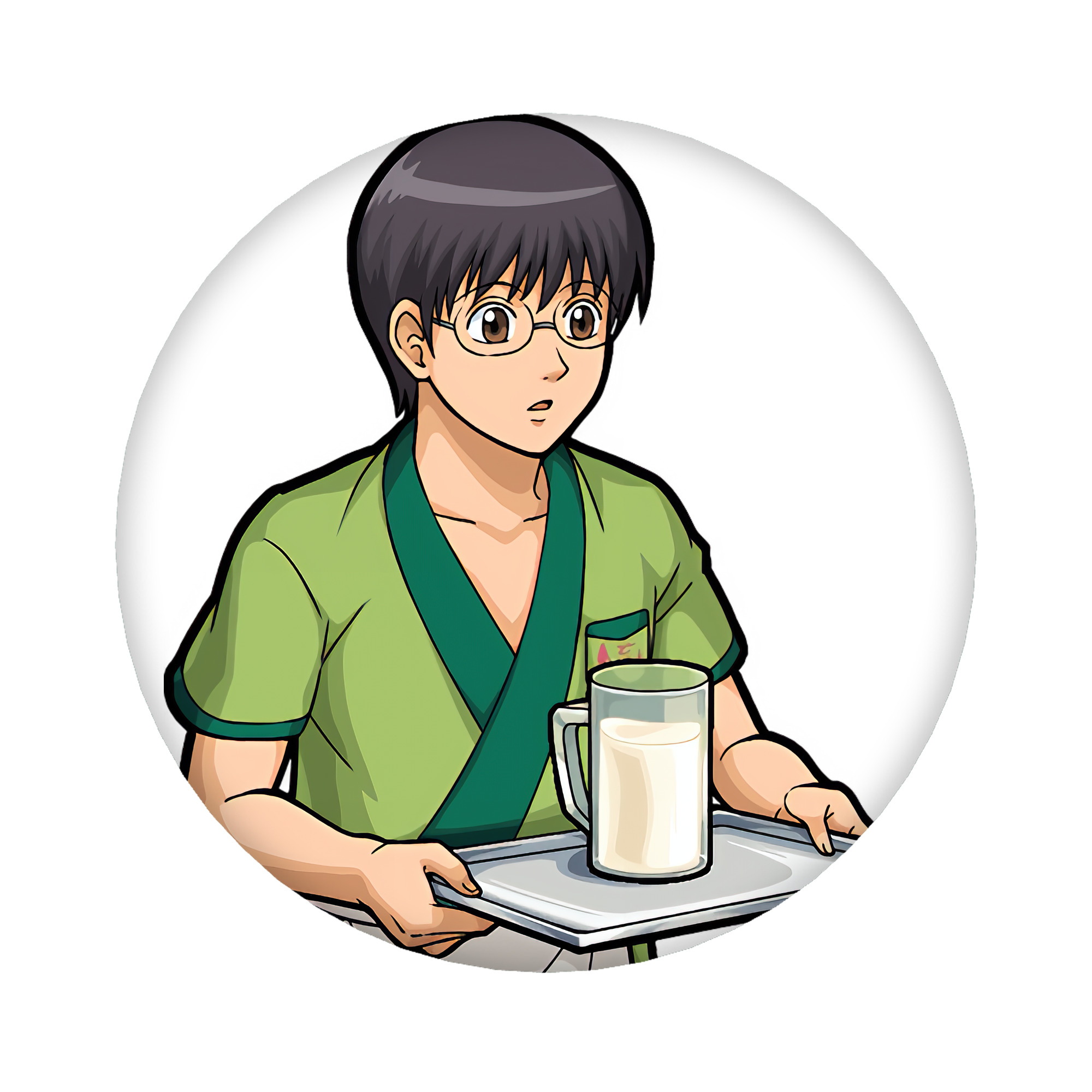 （画像用） ぎんたま 坂田銀時（さかたぎんとき） 神楽 志村新八（しむら しんぱち） GINTAMA Sakata Gintoki Kagura Shimura Shinpachi 6cm 缶バッジ 複数セット