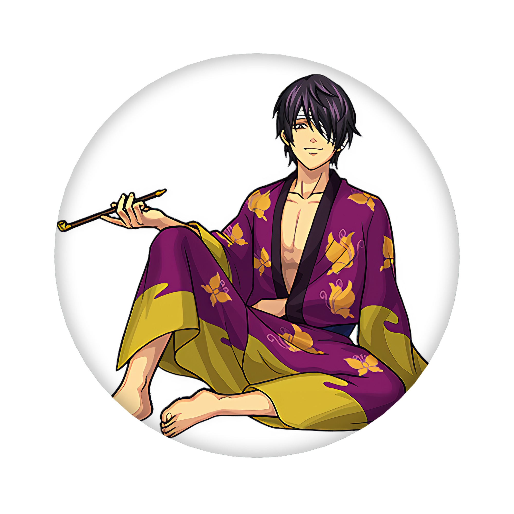 （画像用） ぎんたま 坂田銀時（さかたぎんとき） 神楽 志村新八（しむら しんぱち） GINTAMA Sakata Gintoki Kagura Shimura Shinpachi 6cm 缶バッジ 複数セット