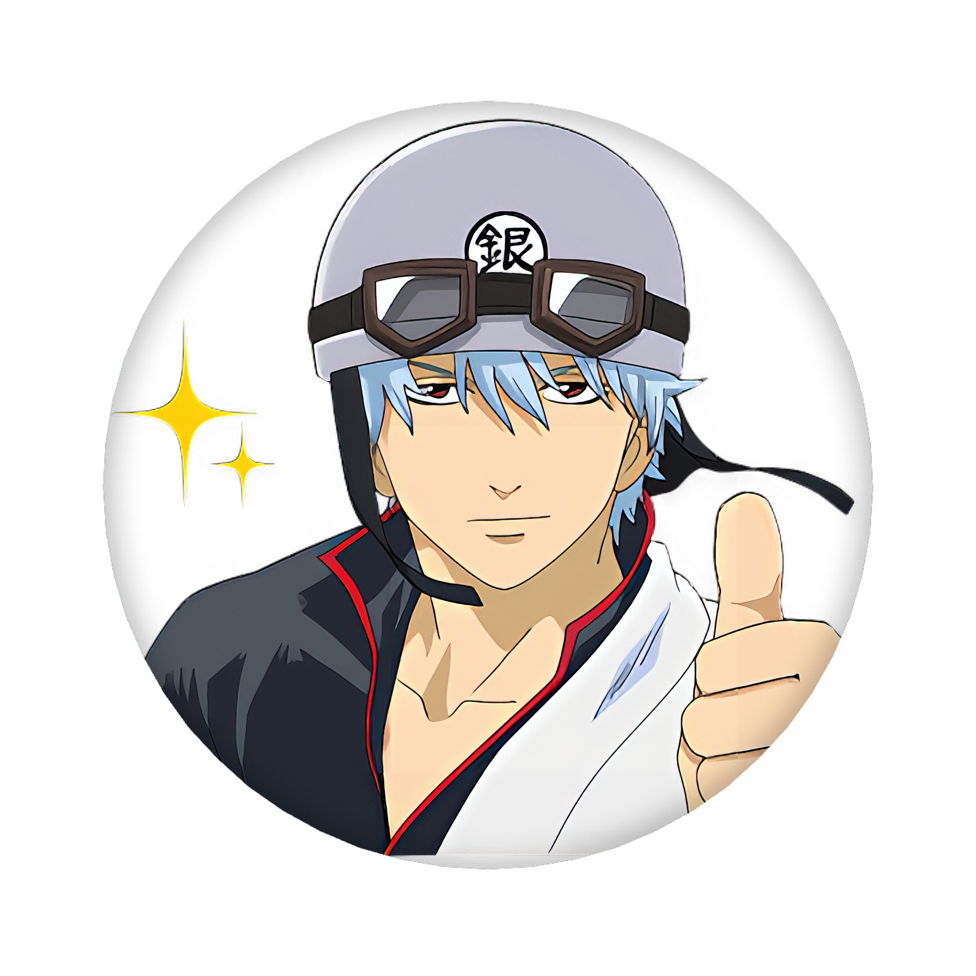 （画像用） ぎんたま 坂田銀時（さかたぎんとき） 神楽 志村新八（しむら しんぱち） GINTAMA Sakata Gintoki Kagura Shimura Shinpachi 6cm 缶バッジ 複数セット