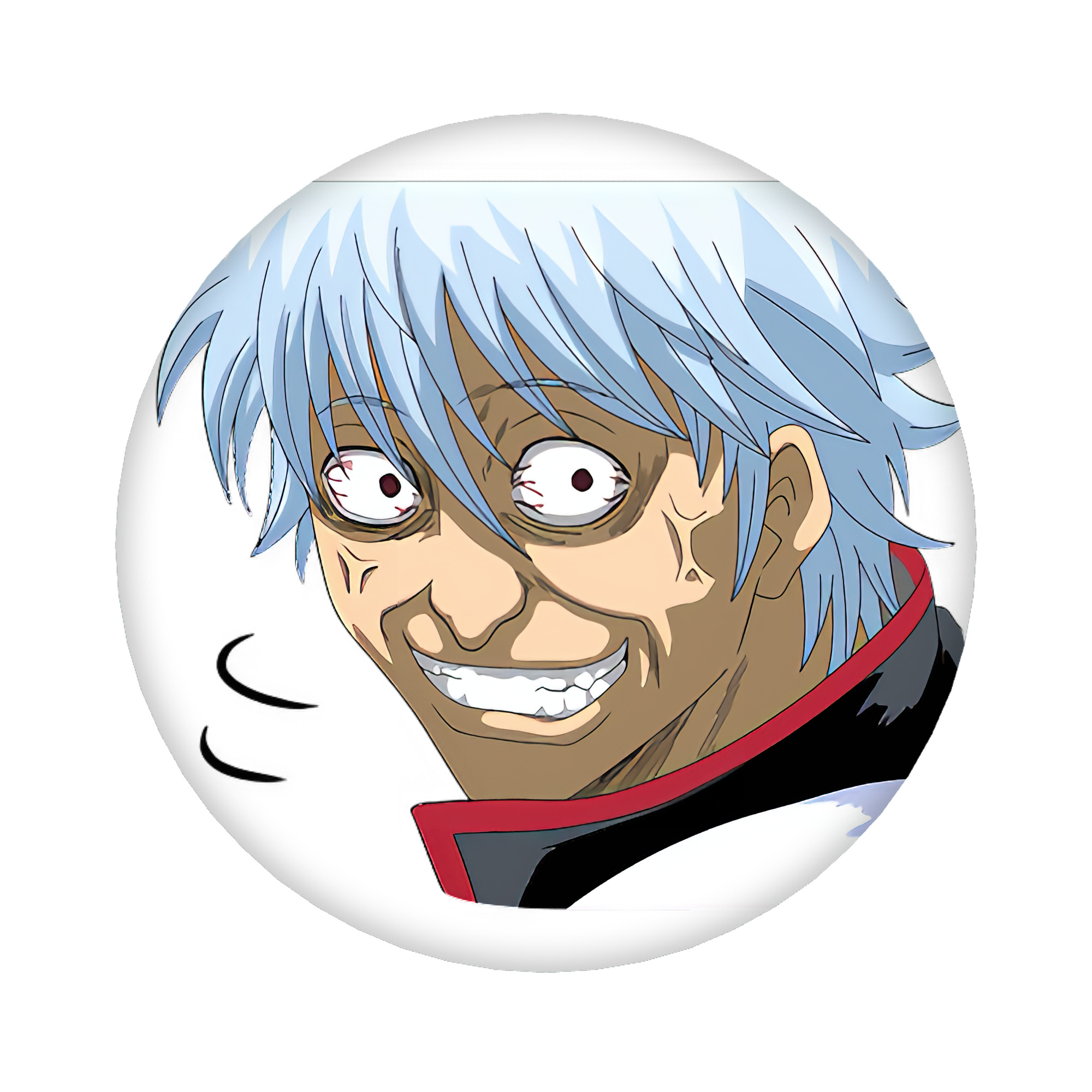（画像用） ぎんたま 坂田銀時（さかたぎんとき） 神楽 志村新八（しむら しんぱち） GINTAMA Sakata Gintoki Kagura Shimura Shinpachi 6cm 缶バッジ 複数セット
