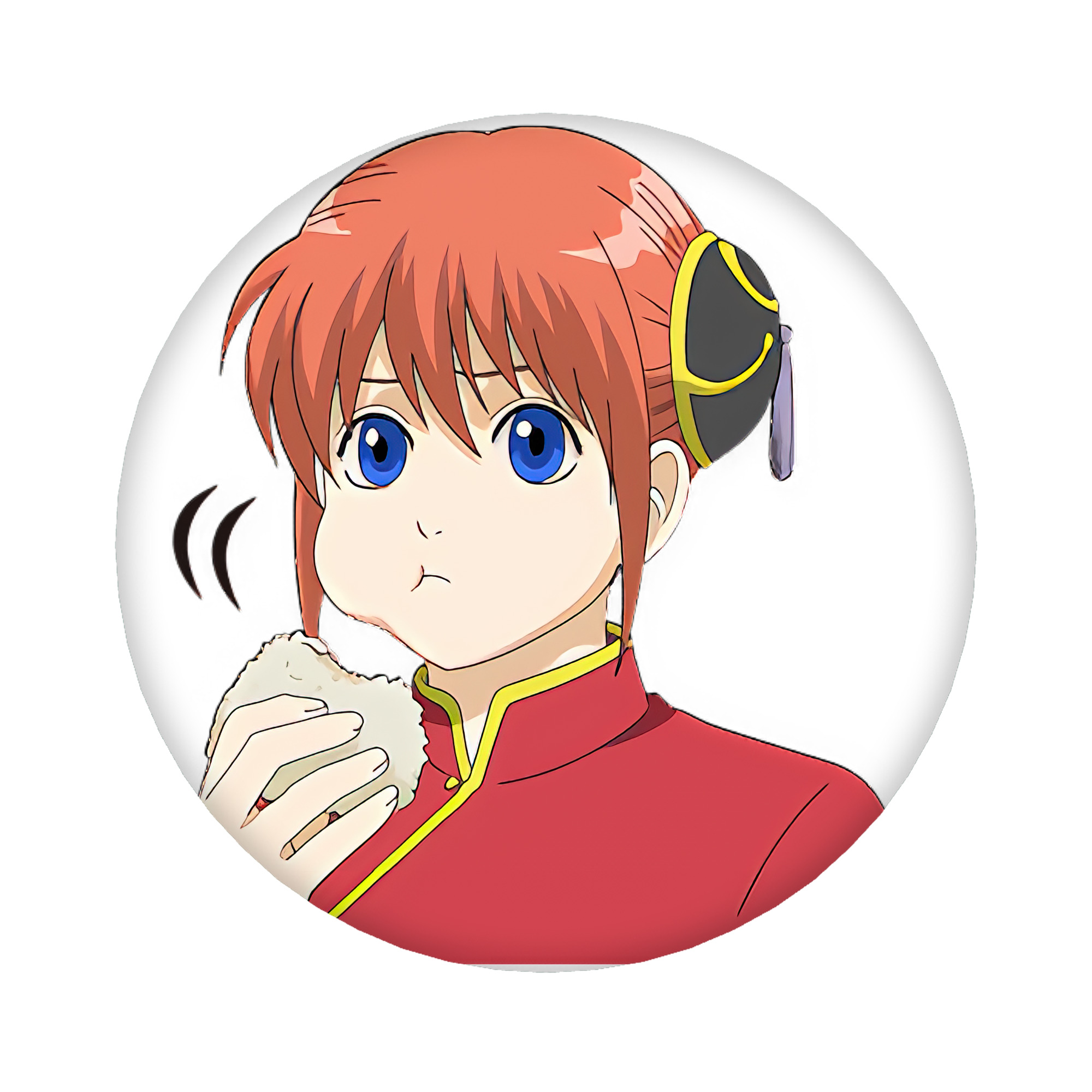 （画像用） ぎんたま 坂田銀時（さかたぎんとき） 神楽 志村新八（しむら しんぱち） GINTAMA Sakata Gintoki Kagura Shimura Shinpachi 6cm 缶バッジ 複数セット