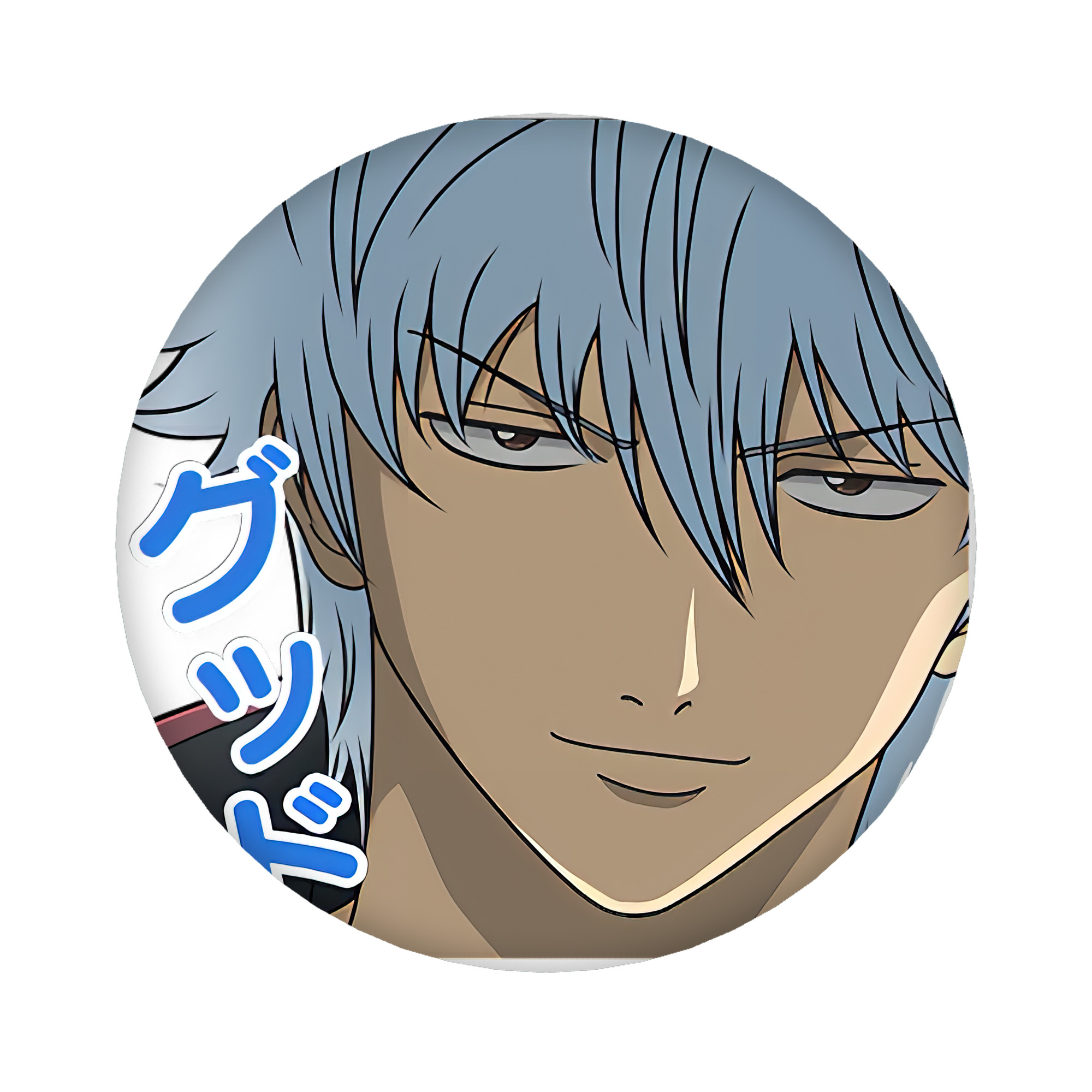 （画像用） ぎんたま 坂田銀時（さかたぎんとき） 神楽 志村新八（しむら しんぱち） GINTAMA Sakata Gintoki Kagura Shimura Shinpachi 6cm 缶バッジ 複数セット