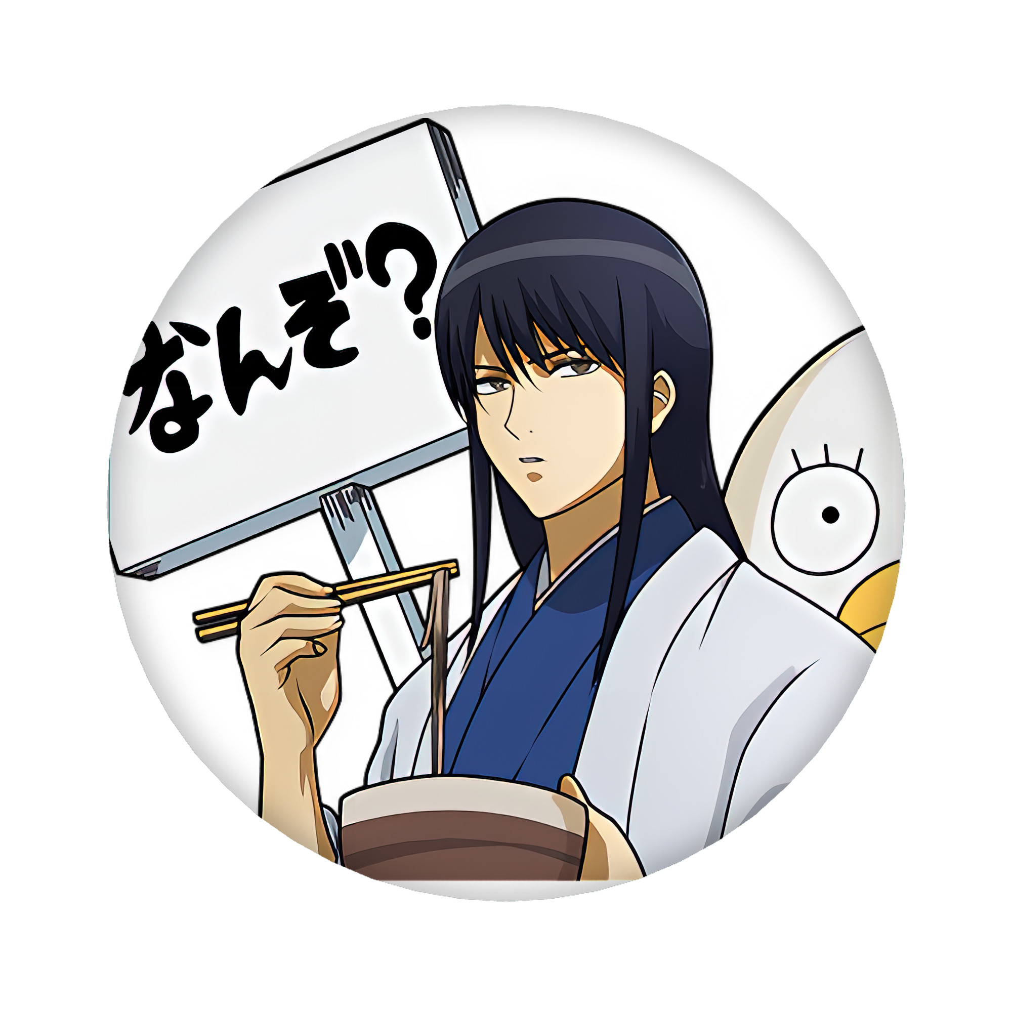 （画像用） ぎんたま 坂田銀時（さかたぎんとき） 神楽 志村新八（しむら しんぱち） GINTAMA Sakata Gintoki Kagura Shimura Shinpachi 6cm 缶バッジ 複数セット
