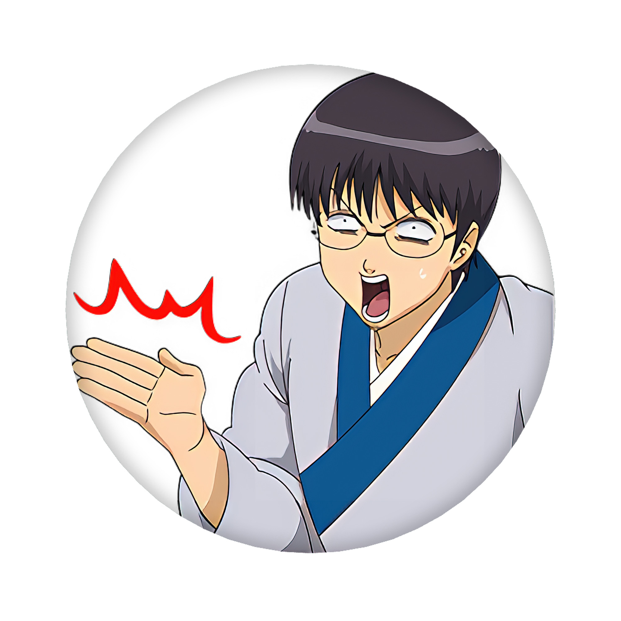 （画像用） ぎんたま 坂田銀時（さかたぎんとき） 神楽 志村新八（しむら しんぱち） GINTAMA Sakata Gintoki Kagura Shimura Shinpachi 6cm 缶バッジ 複数セット
