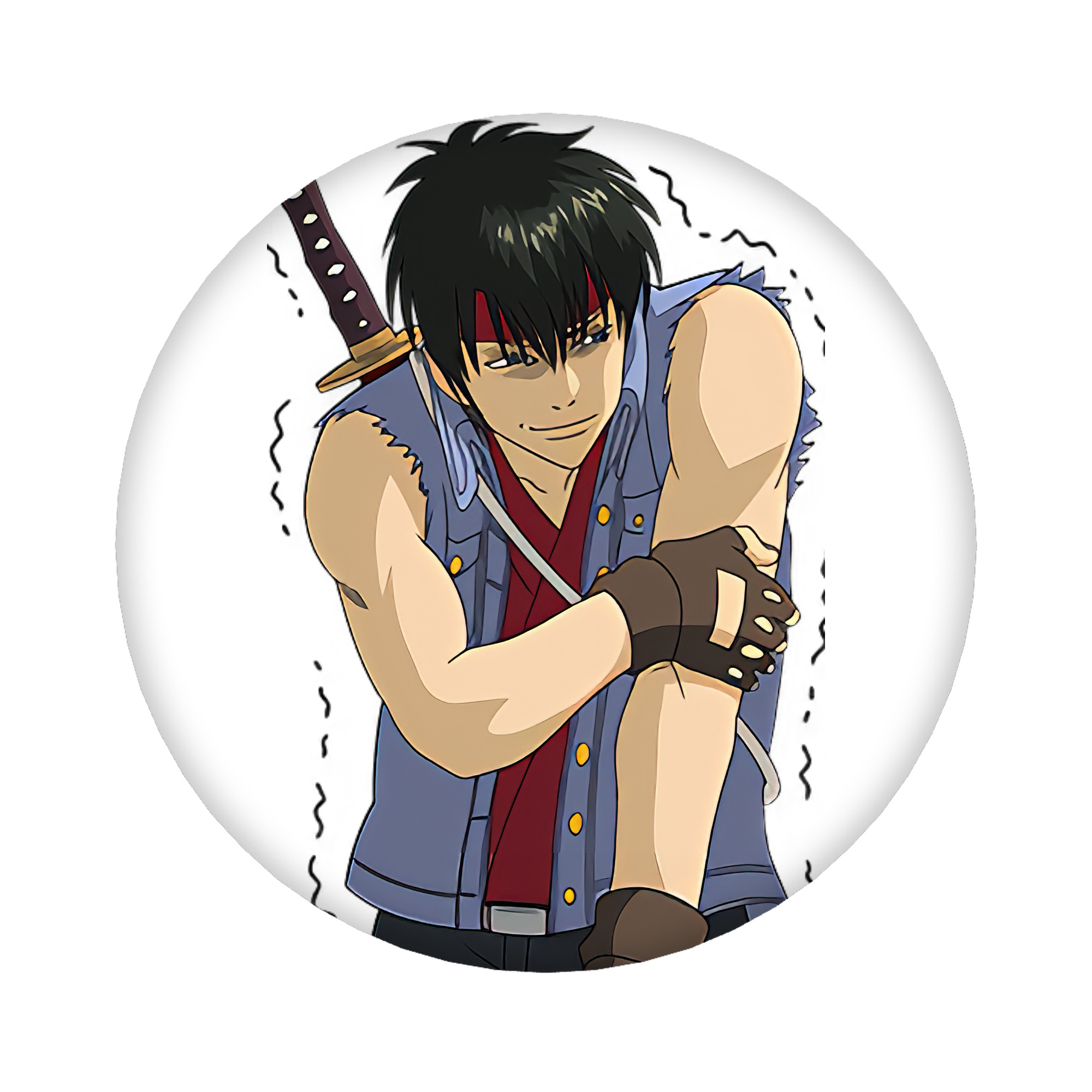 （画像用） ぎんたま 坂田銀時（さかたぎんとき） 神楽 志村新八（しむら しんぱち） GINTAMA Sakata Gintoki Kagura Shimura Shinpachi 6cm 缶バッジ 複数セット