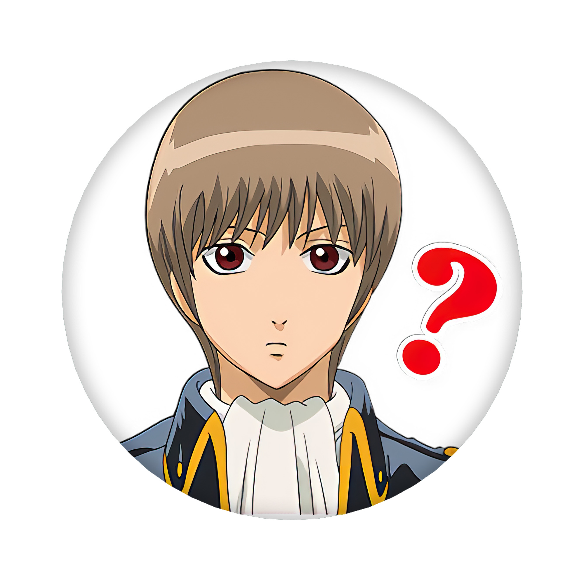 （画像用） ぎんたま 坂田銀時（さかたぎんとき） 神楽 志村新八（しむら しんぱち） GINTAMA Sakata Gintoki Kagura Shimura Shinpachi 6cm 缶バッジ 複数セット