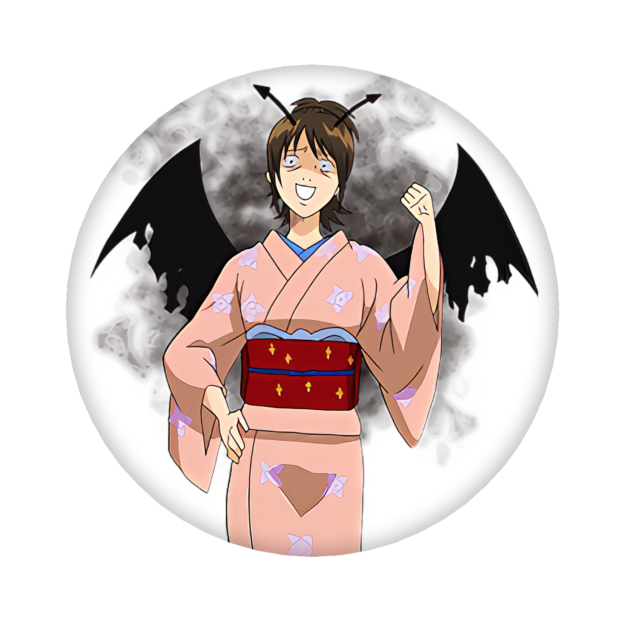 （画像用） ぎんたま 坂田銀時（さかたぎんとき） 神楽 志村新八（しむら しんぱち） GINTAMA Sakata Gintoki Kagura Shimura Shinpachi 6cm 缶バッジ 複数セット