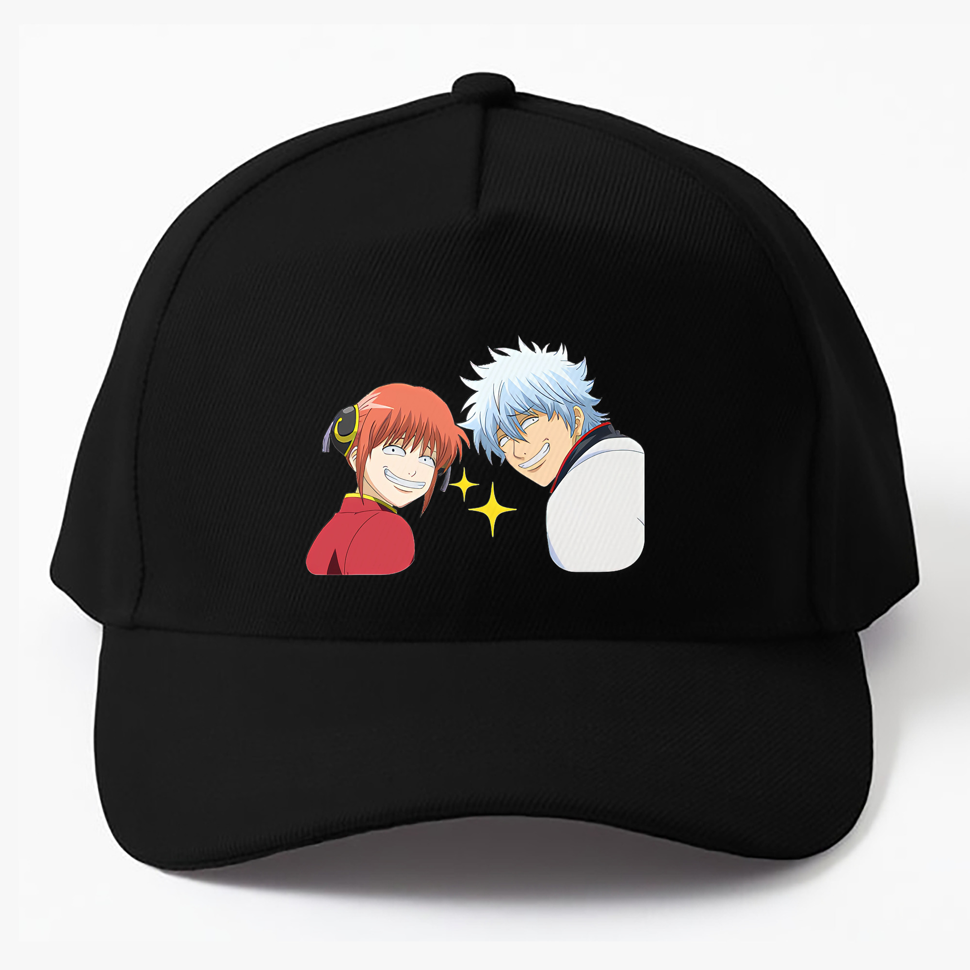 （画像用） ぎんたま 坂田銀時（さかたぎんとき） 神楽 志村新八（しむら しんぱち） GINTAMA Sakata Gintoki Kagura Shimura Shinpachi ベースボールキャップ 綿100％ 男女兼用 帽子 スポーツ