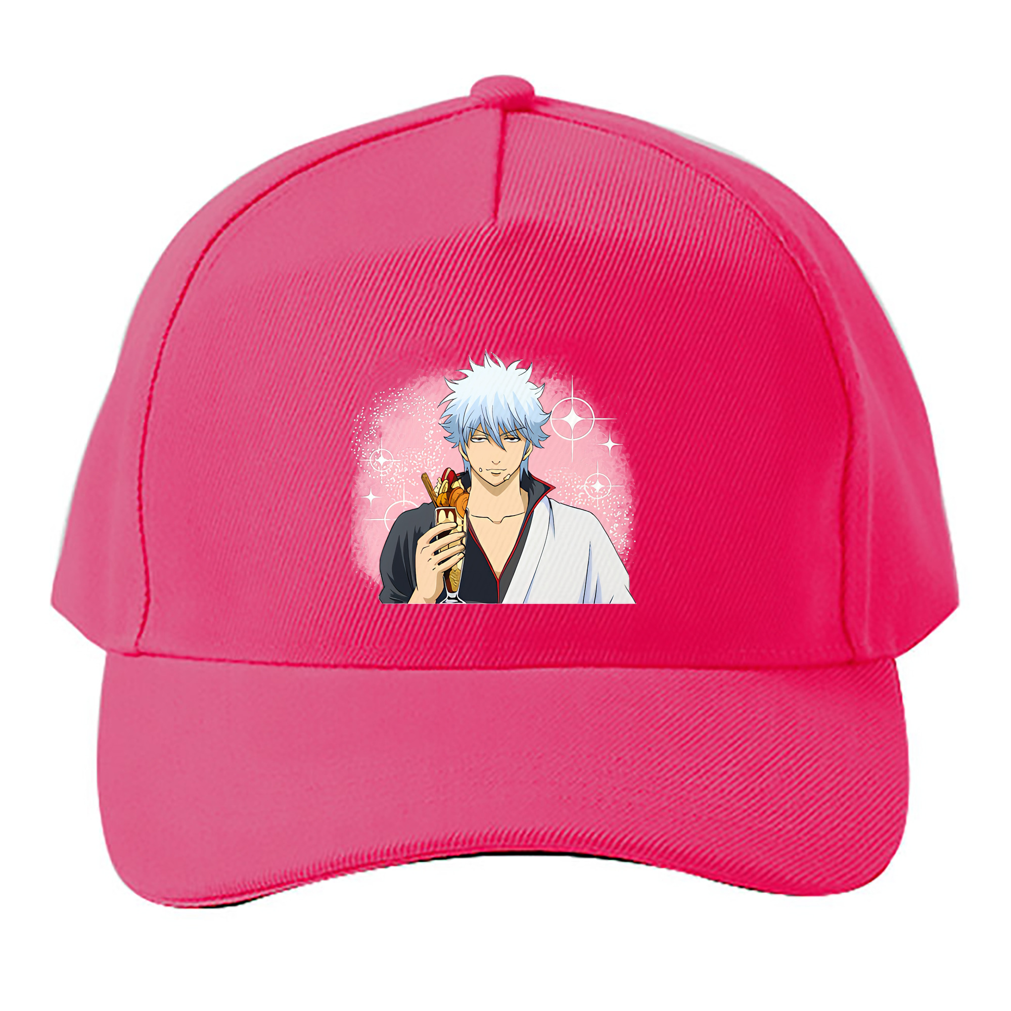 （画像用） ぎんたま 坂田銀時（さかたぎんとき） 神楽 志村新八（しむら しんぱち） GINTAMA Sakata Gintoki Kagura Shimura Shinpachi ベースボールキャップ 綿100％ 男女兼用 帽子 スポーツ